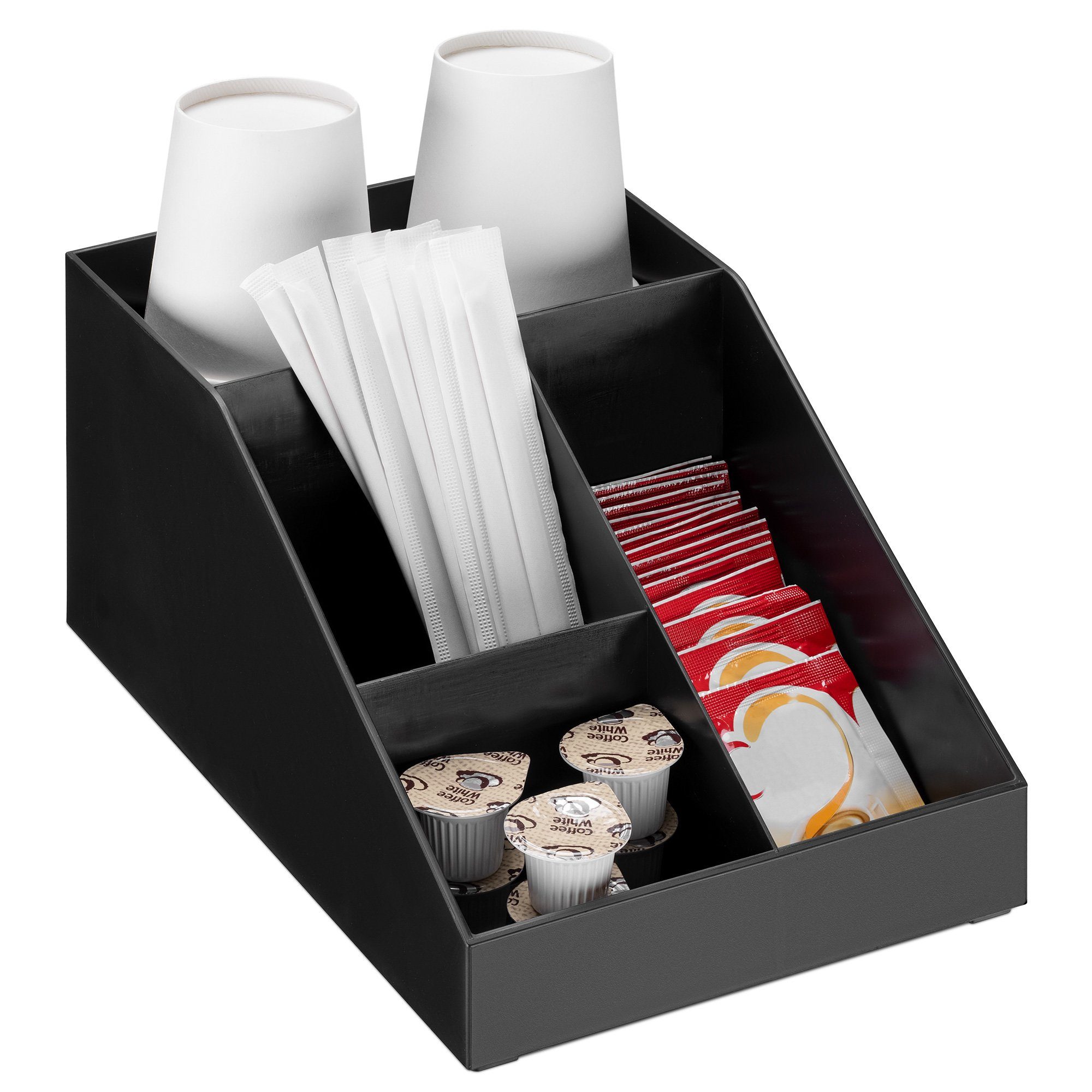Teedose Kaffee Spender Organizer - Kaffeebar - 4 Fächer