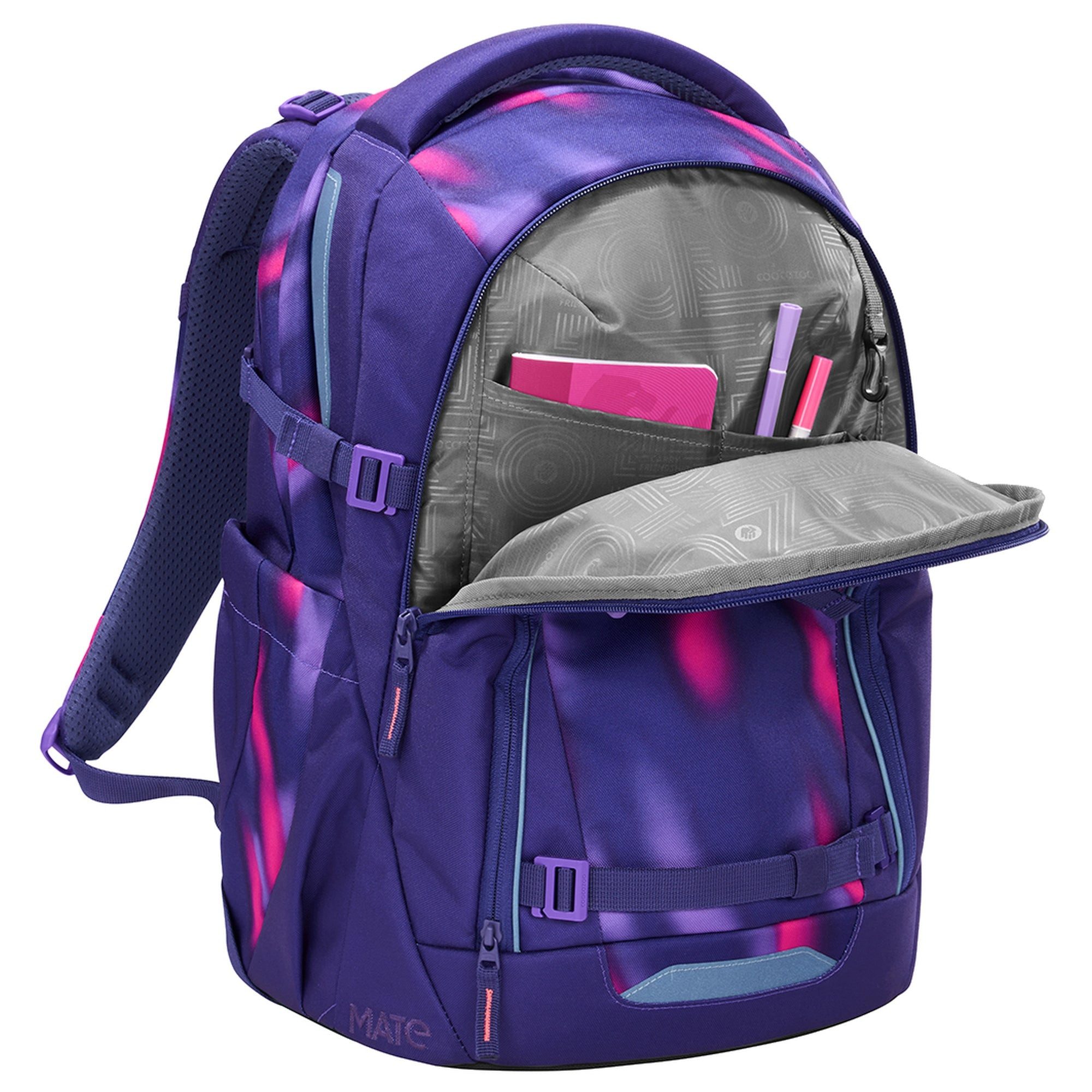 coocazoo Schulrucksack Mate - Schulrucksack 48 cm (Aurora Glow) – Bild 5 von 5