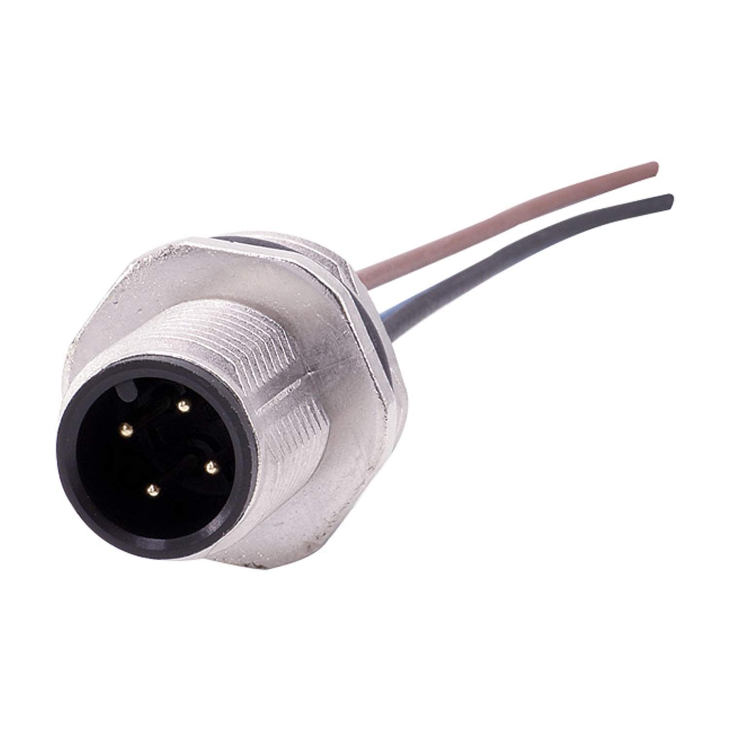 Binder Sensor Titel:M12 Gerätesteckverbinder gerade Stift Polzahl 4-polig Vorderwan, (Sensor-/Aktor-Steckverbinder)
