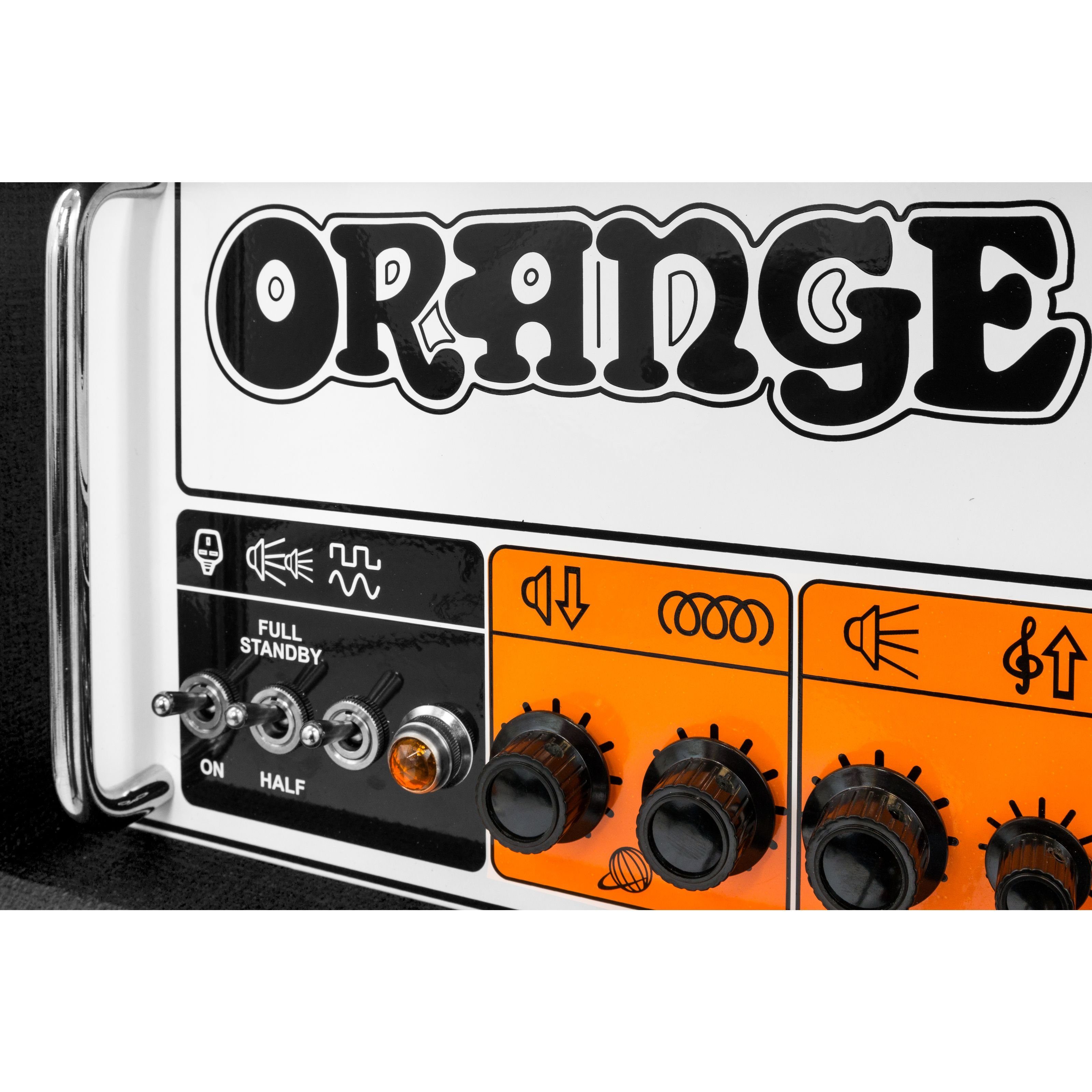 Orange Verstärker (Rockerverb 50H MKIII E-Gitarre) - Topteil Black Head für Röhren