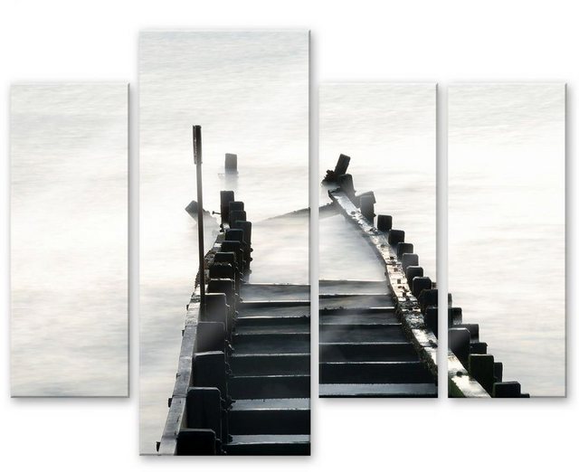 Wall-Art Mehrteilige Bilder »Way to nowhere (4-teilig)«, (Set, 4 Stück)-Otto