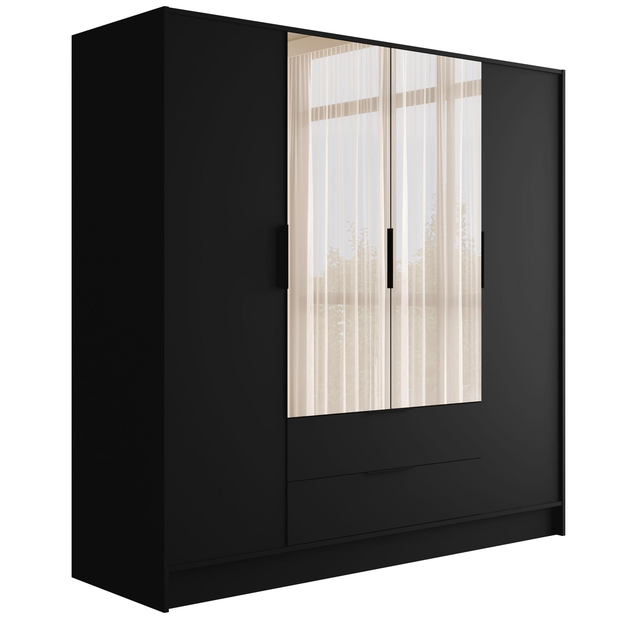 ALTDECOR Drehtürenschrank KOLIN (Kleiderschrank Garderobenschrank mit günstig online kaufen