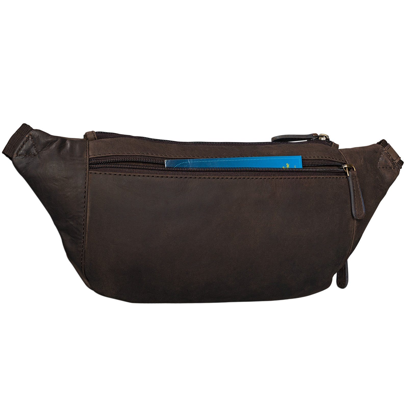 STILORD Bauchtasche "Luke" Bauchtasche Leder Herren Damen