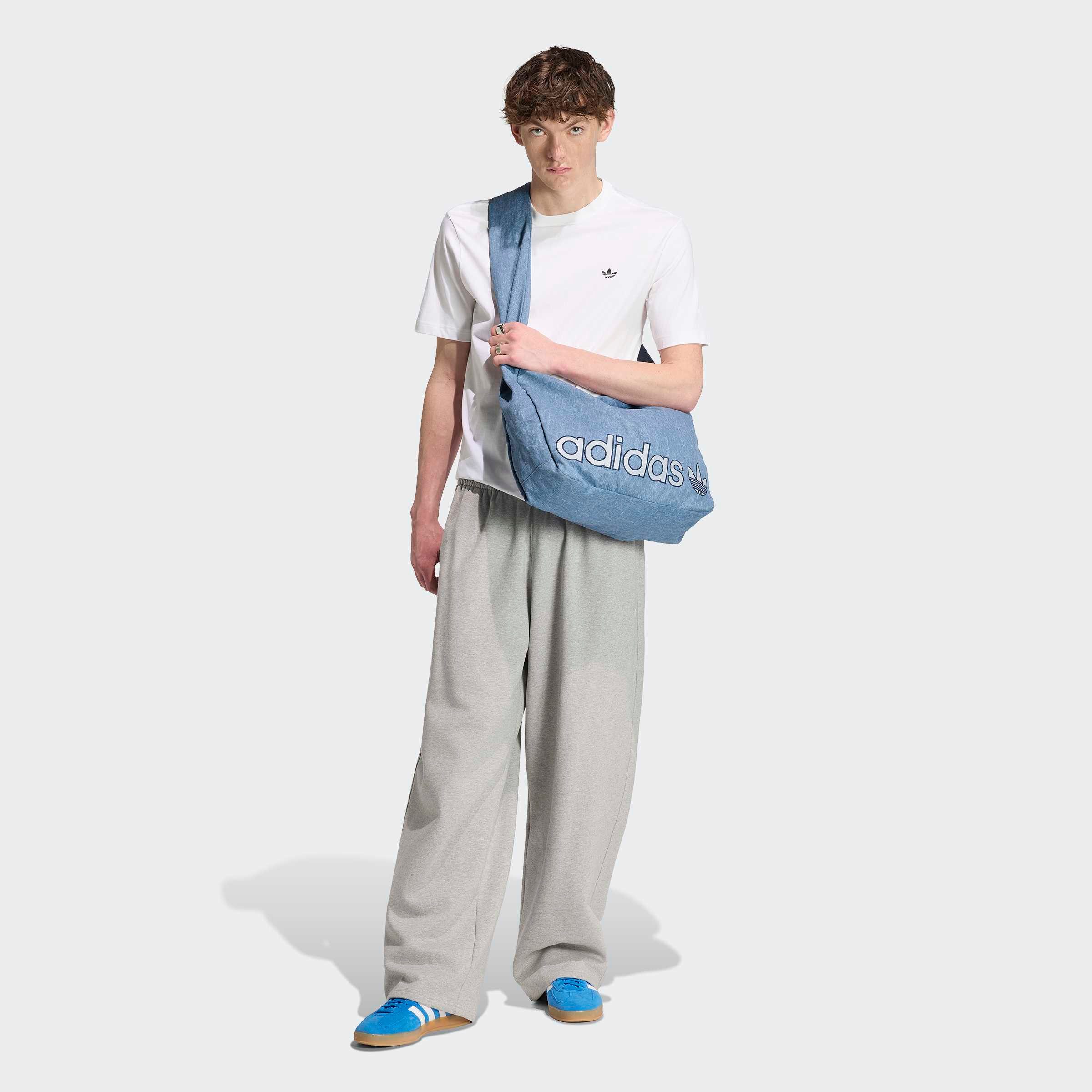 adidas Originals T-Shirt TREFOIL ESSENTIALS mit Rundhalsausschnitt, ohne Verschluss, aus Baumwolle – Bild 5 von 5