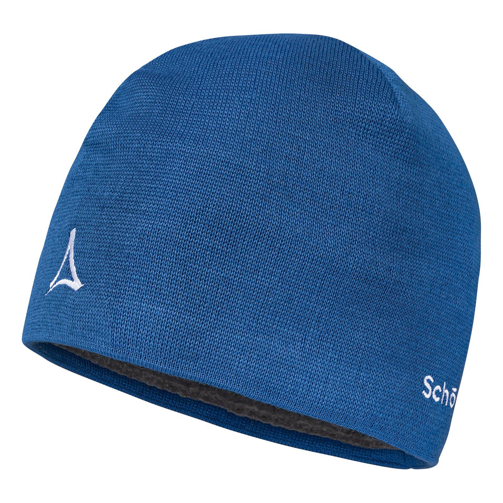 Schöffel Beanie Knitted Hat Fornet mit Markenlogo Blau