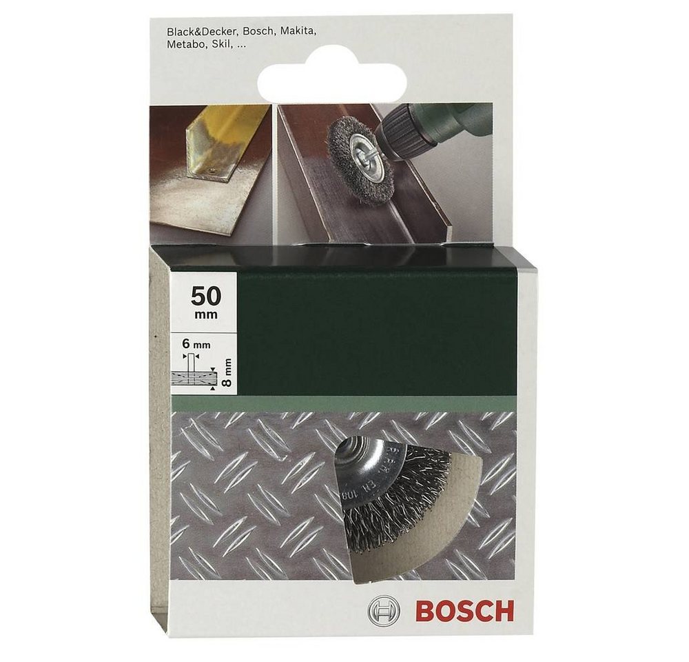 Thumbnail - BOSCH Schleifaufsatz Scheibenbürsten für Bohrmaschinen – Gewellter