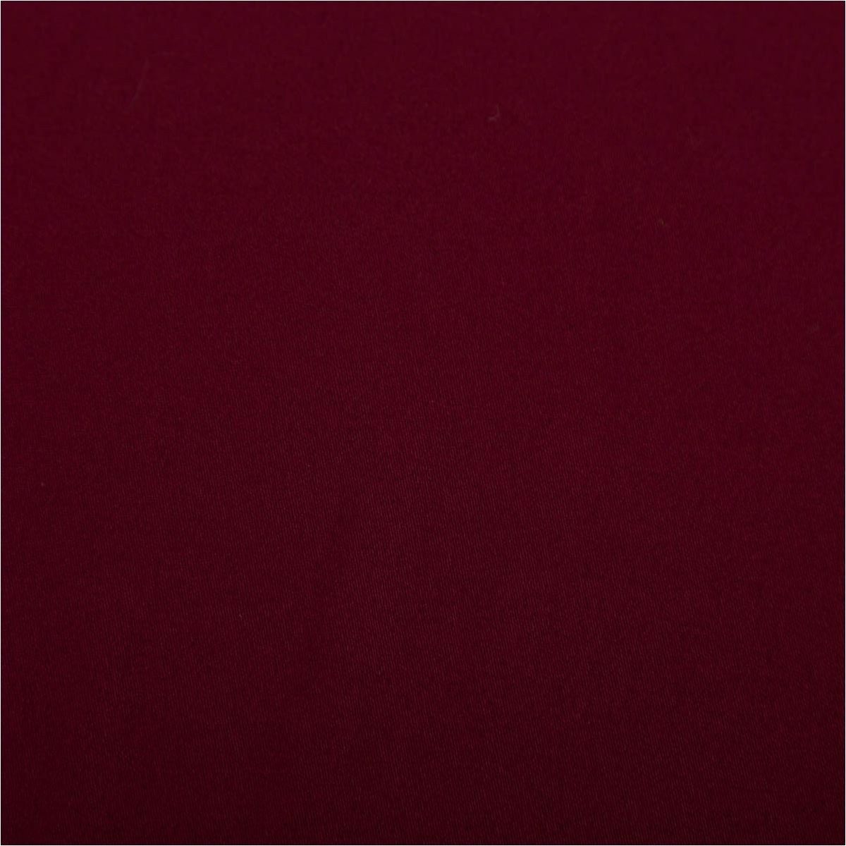 SCHÖNER LEBEN. Stoff Baumwollstoff Meterware Satin Spandex bordeaux rot 146cm, atmungsaktiv