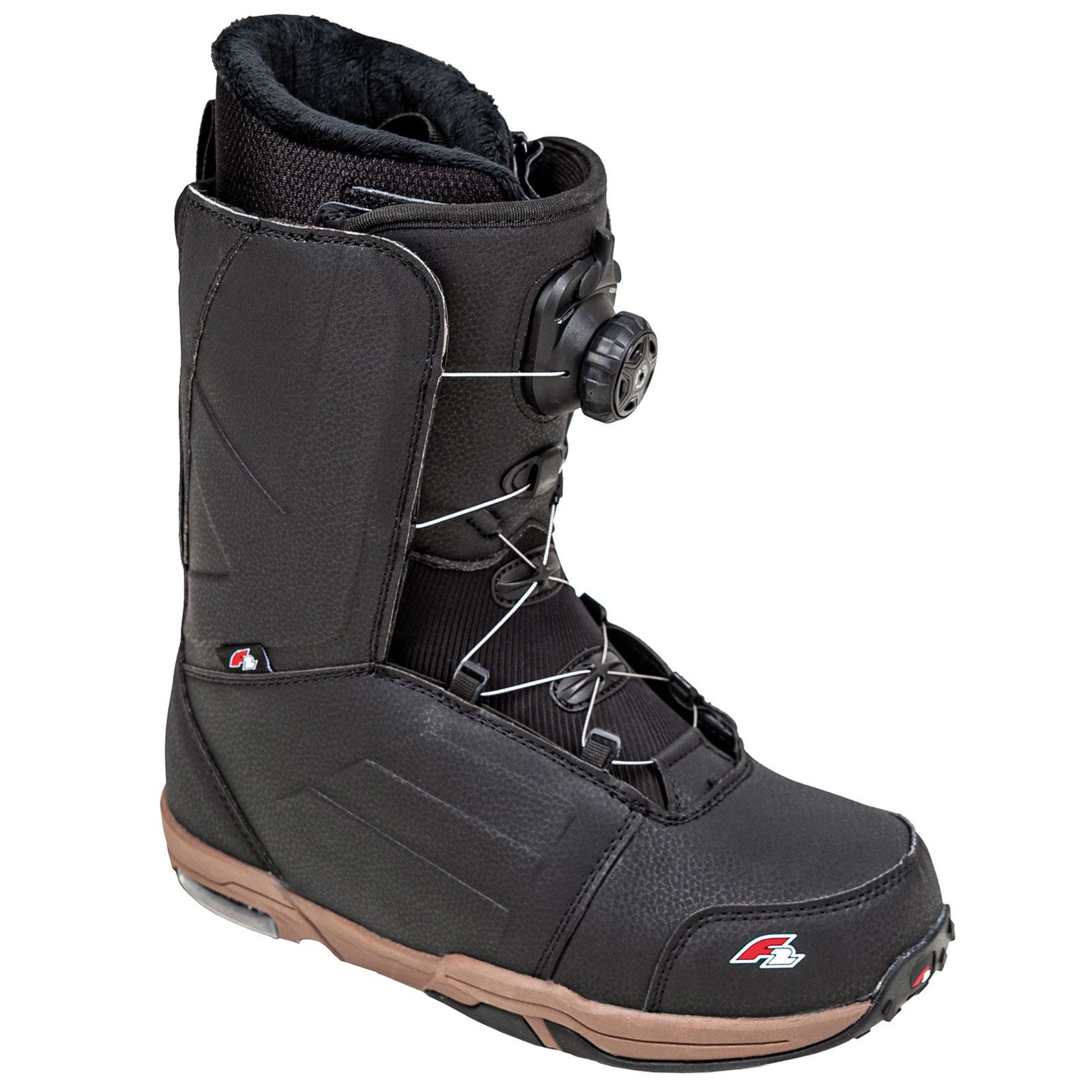 F2 F2 Herren Snowboard Softboots - Eliminator Dual TGF Gr. 42 (MP 27,0) S Snowboardboots