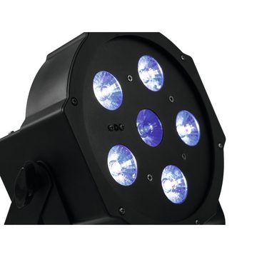 EUROLITE LED Scheinwerfer, LED SLS-603 TCL + UV Floor 6 x 3W RGB + UV - LED PAR Scheinwerfer