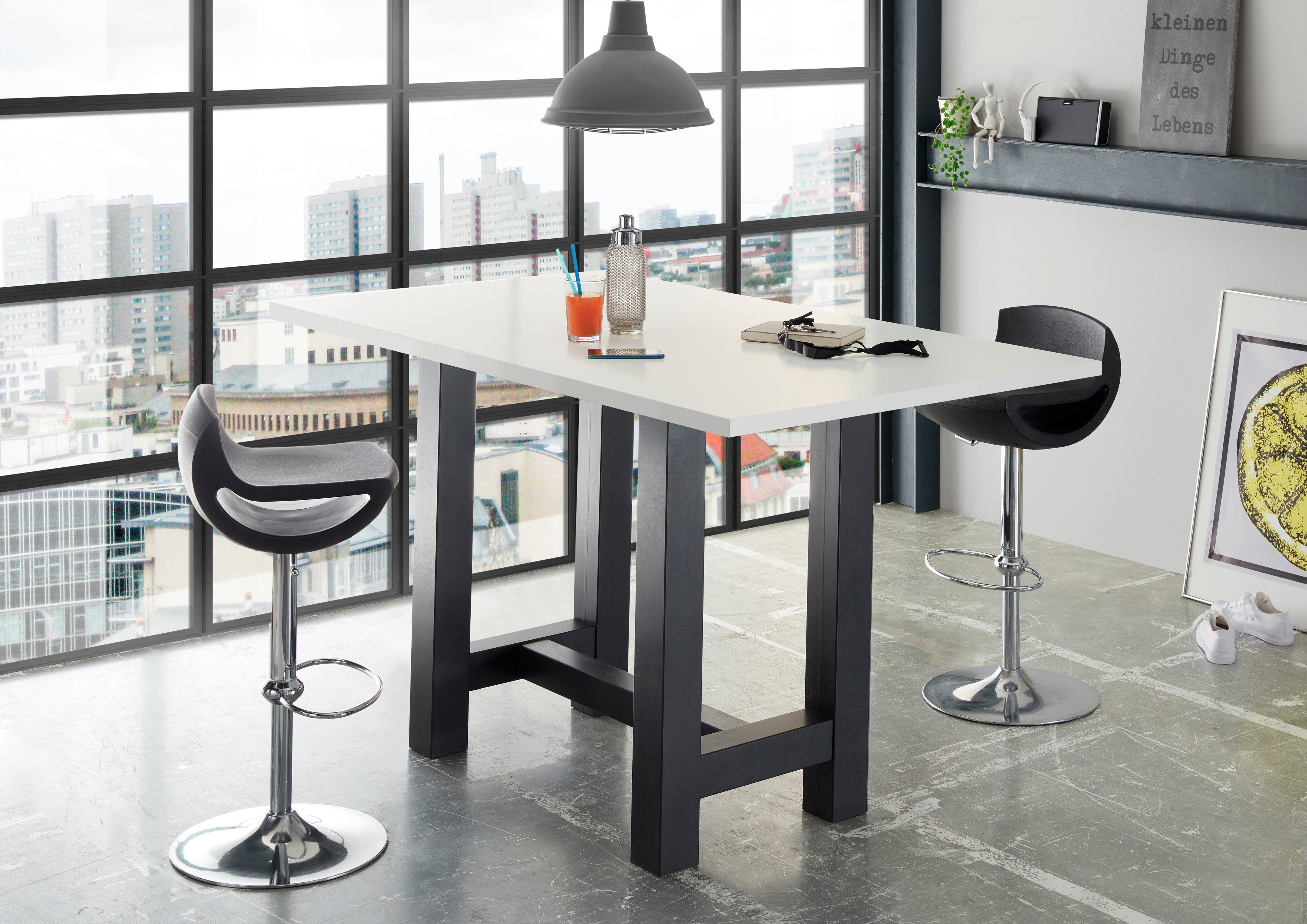 Mäusbacher Bartisch, Gestell in U-Form (Breite günstig online kaufen