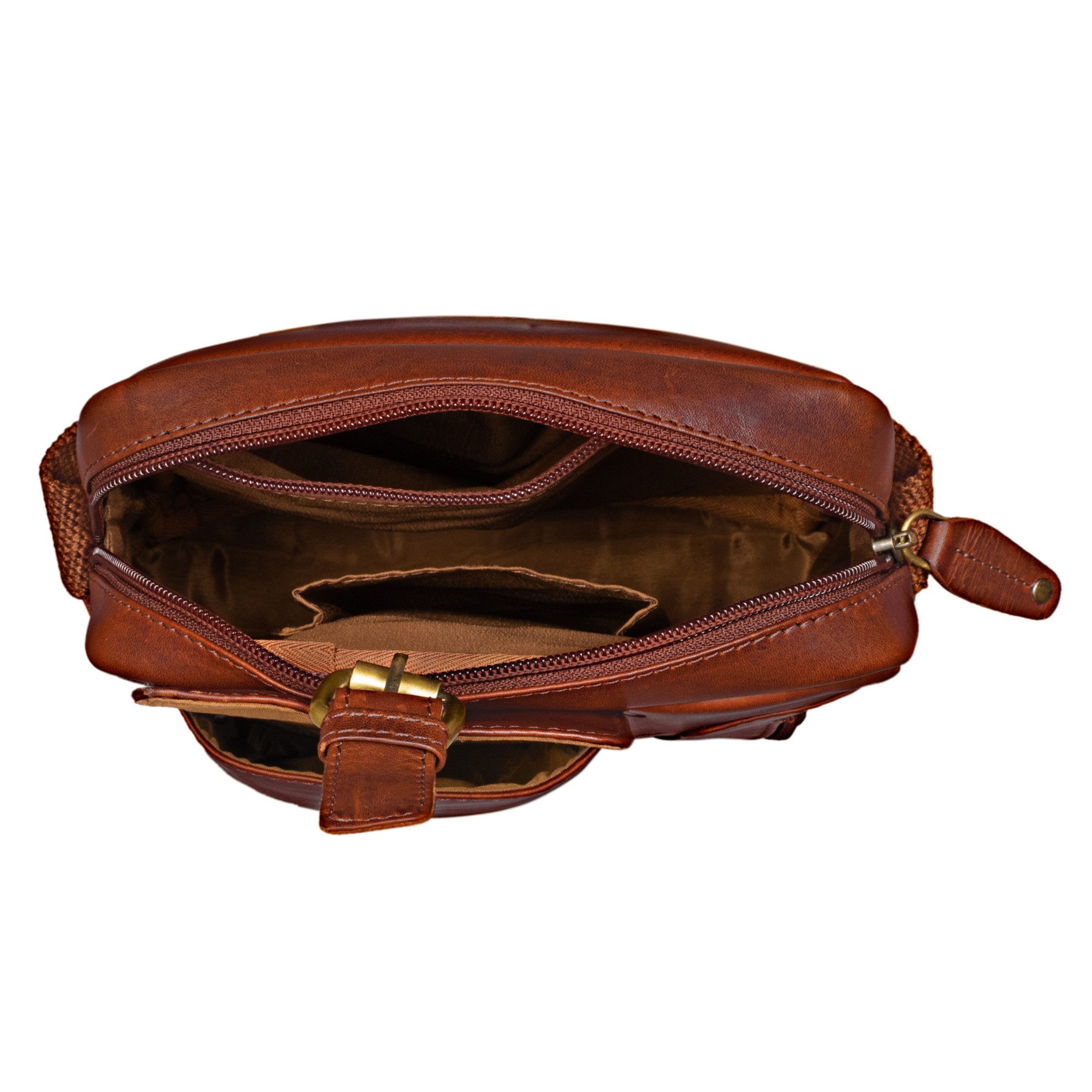 STILORD Schultertasche "Kendrick" Herren Umhängetasche Leder klein