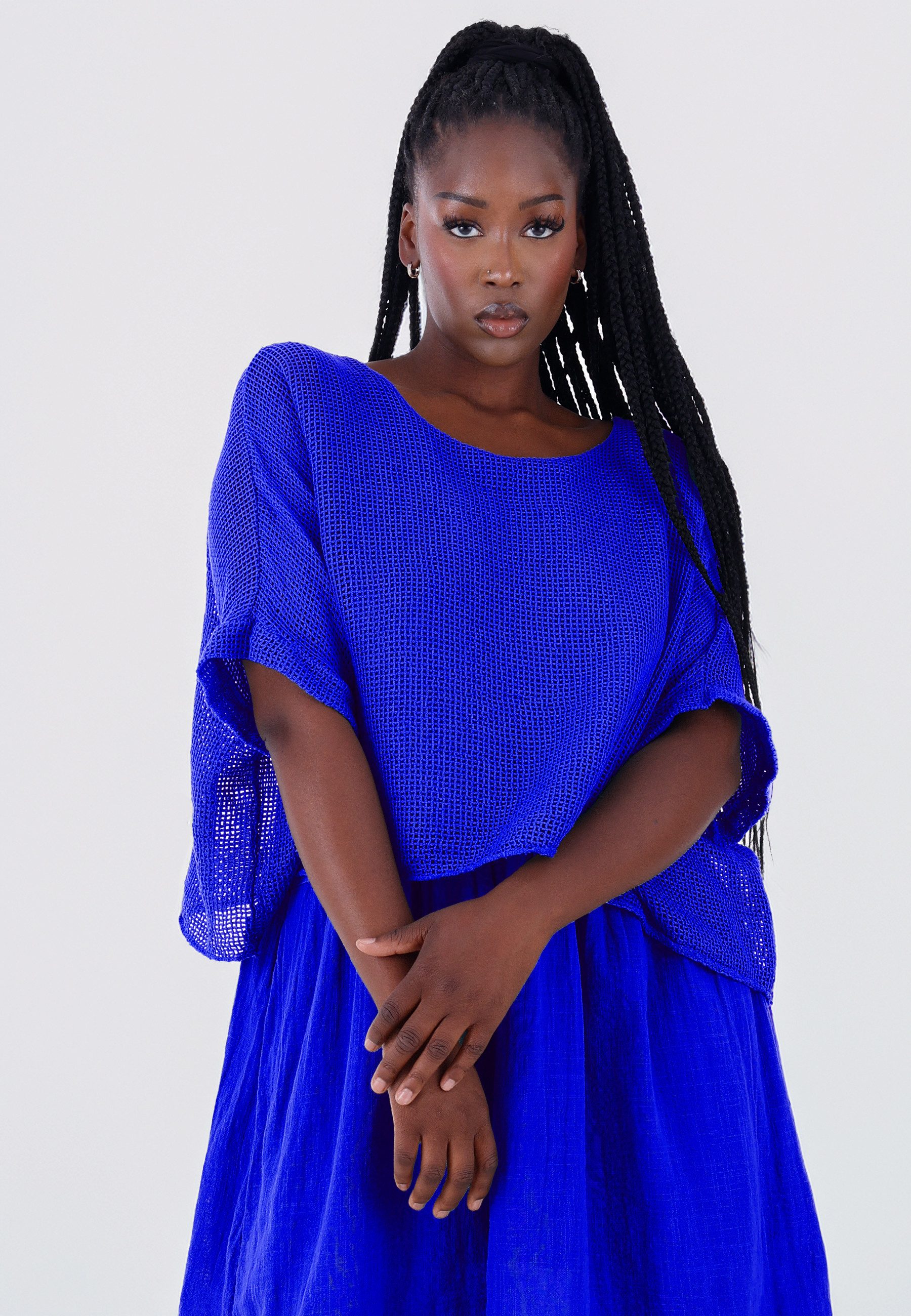 YC Fashion & Style Sommerkleid Lagenlook-Kleid aus Baumwolle im angesagten günstig online kaufen