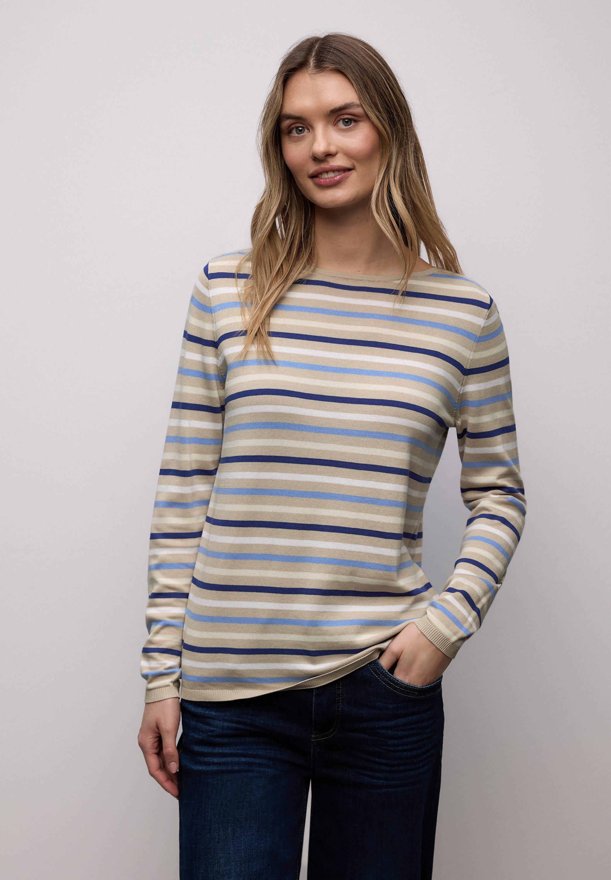 STREET ONE Strickpullover Feinstrick