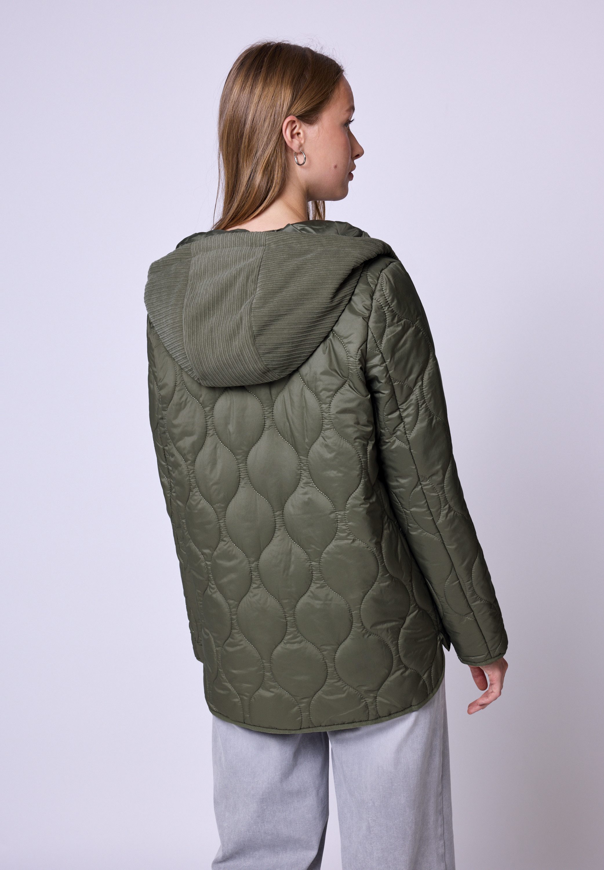 STREET ONE STUDIO Steppjacke mit Kapuze günstig online kaufen