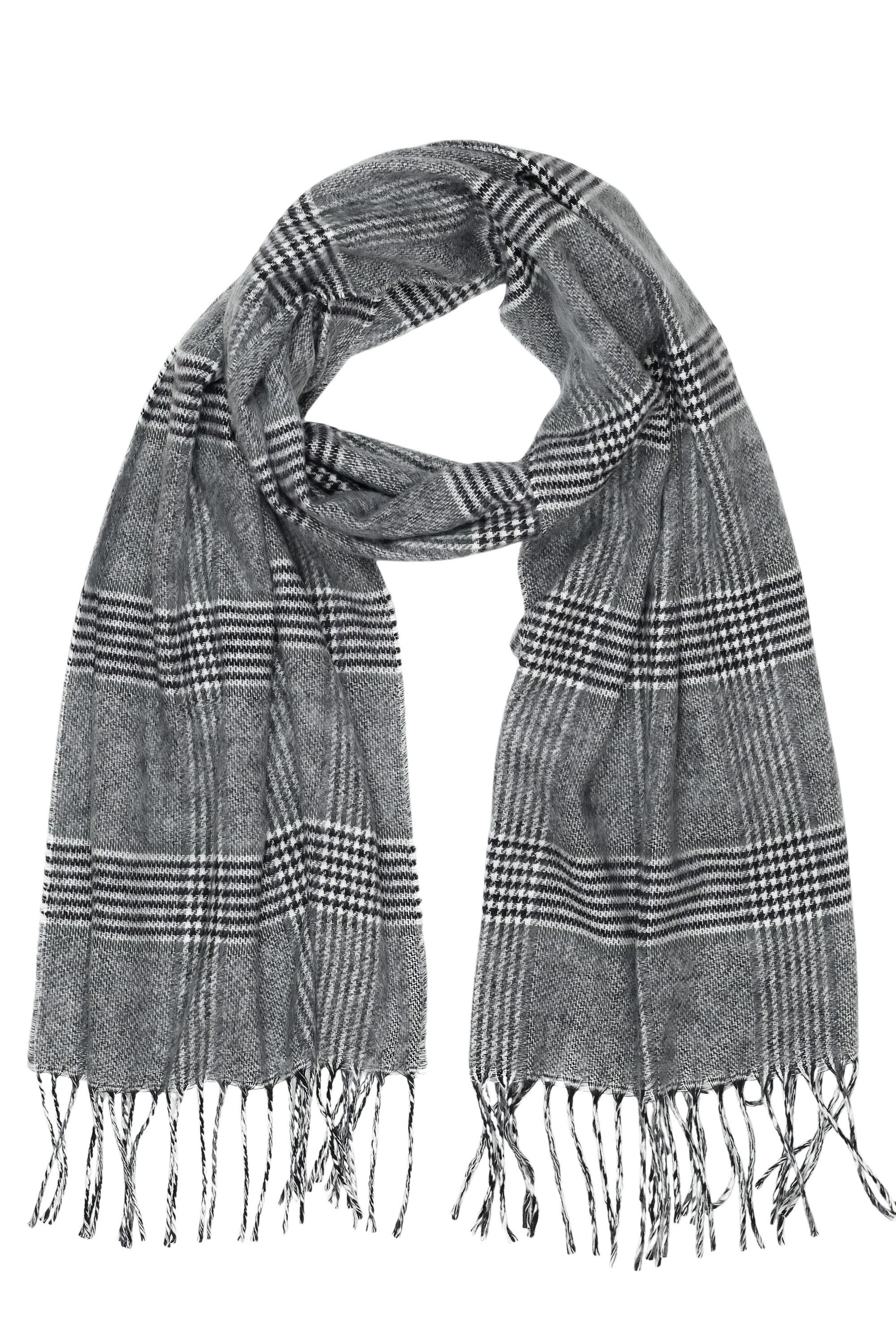 COLLEZIONE ALESSANDRO Wollschal Scotland, (1-St), Made in Italy, mit Karomu günstig online kaufen