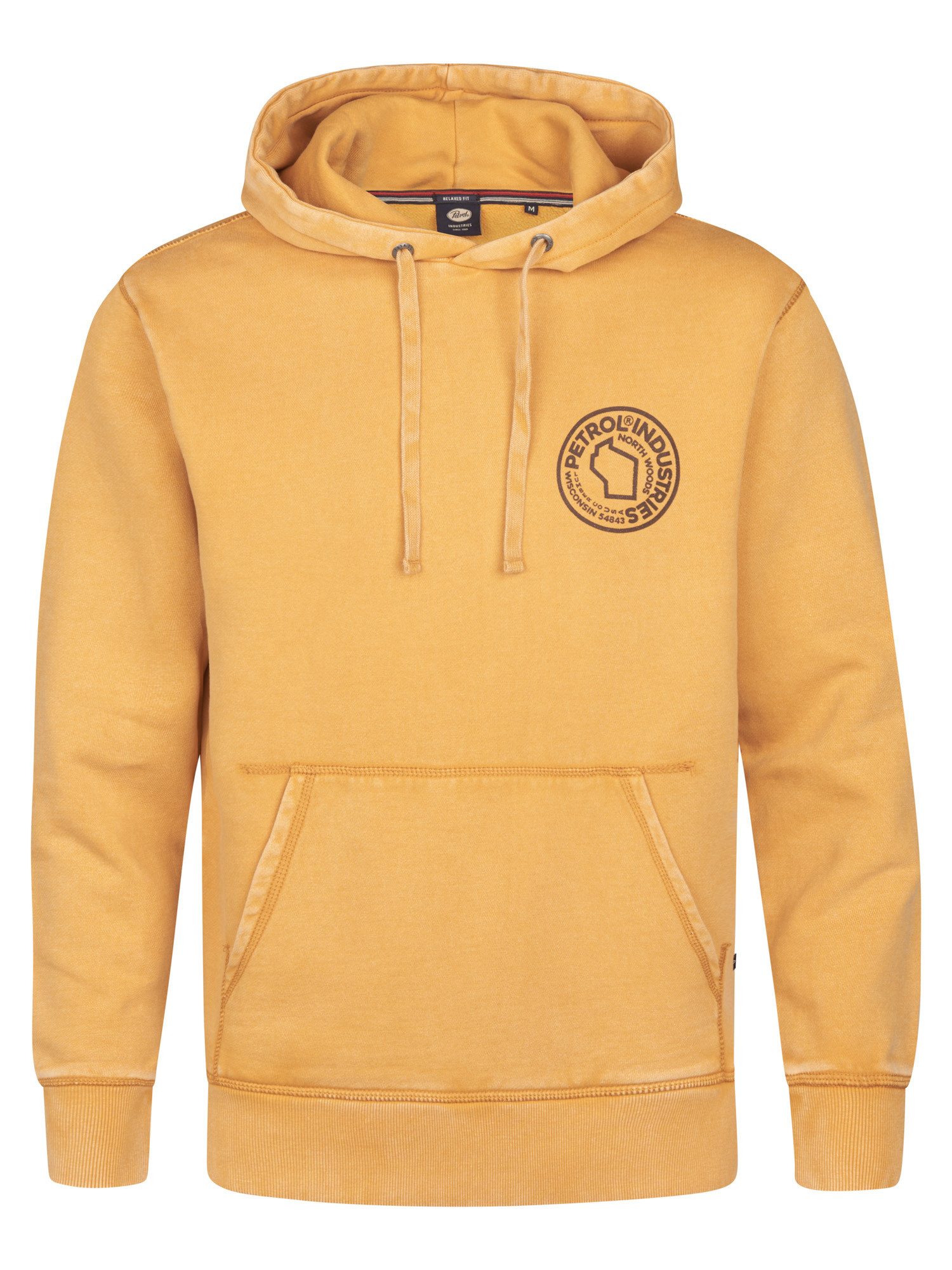 Petrol Industries Kapuzenpullover - Herren Hoodie - Kapuzenpullover aus Baumwolle - Sweatshirt mit Print