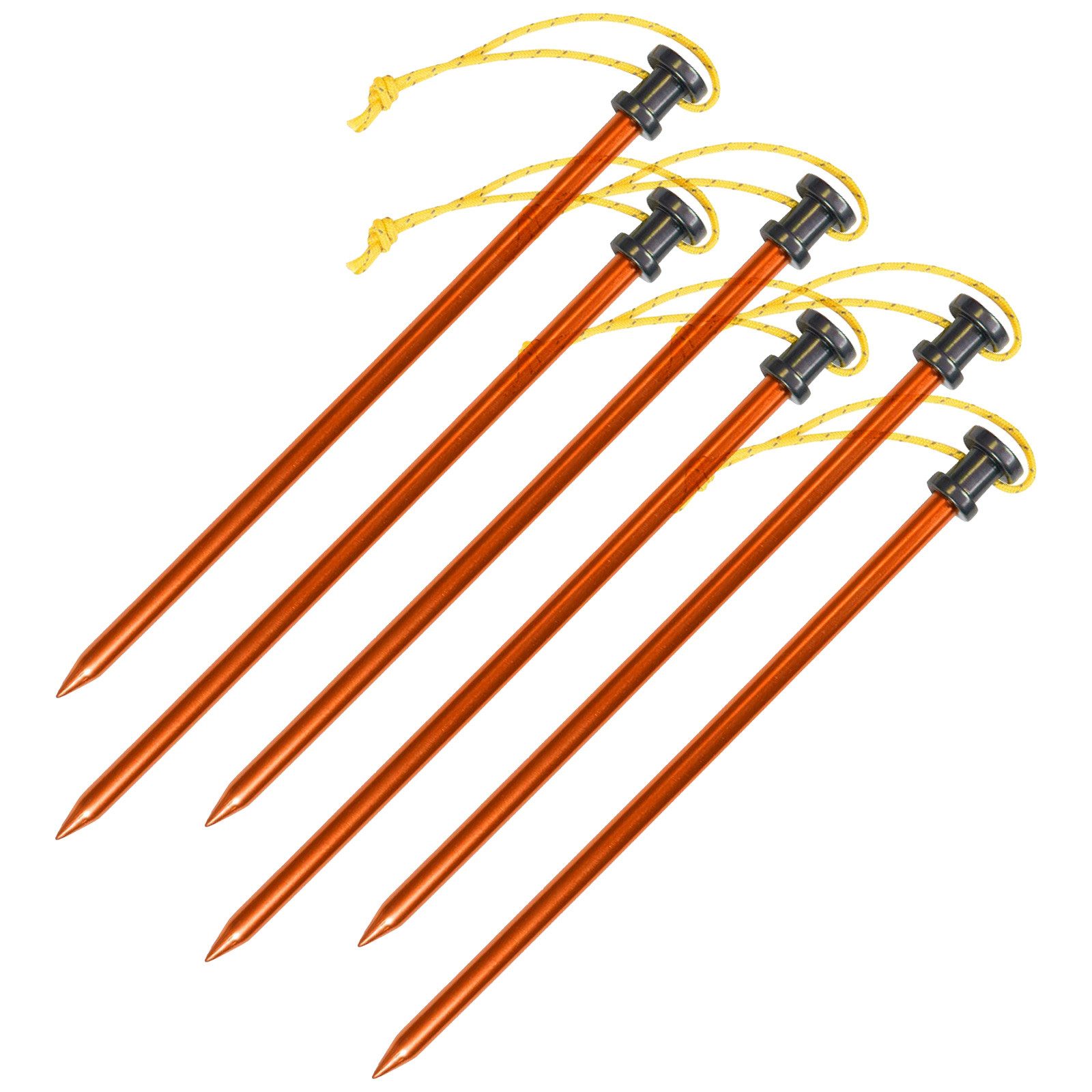 Wechsel Zelthering Felsbodenhering Pipe Peg Felsnagel, Zelt Hering Erdnagel 20 cm Lang Alu