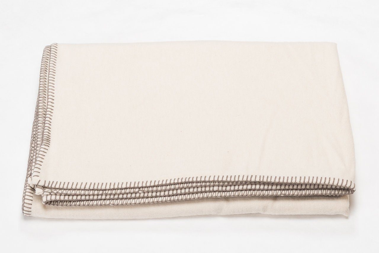 Wohndecke Sylt 'Uni' 140 x 200 cm, DAVID FUSSENEGGER günstig online kaufen