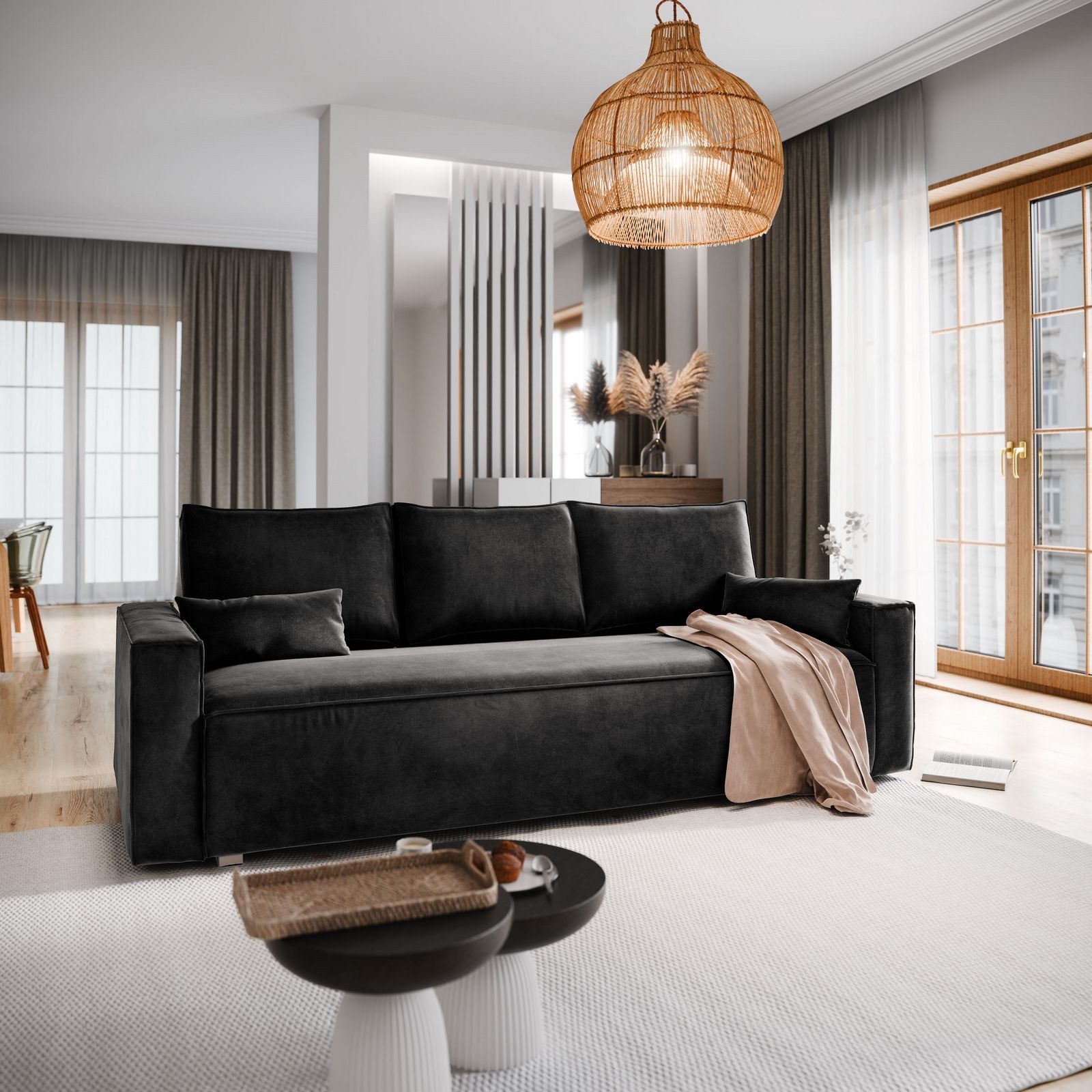 Masseno Sofa ALATRI mit Schlaffunktion, Schlafsofa, günstig online kaufen