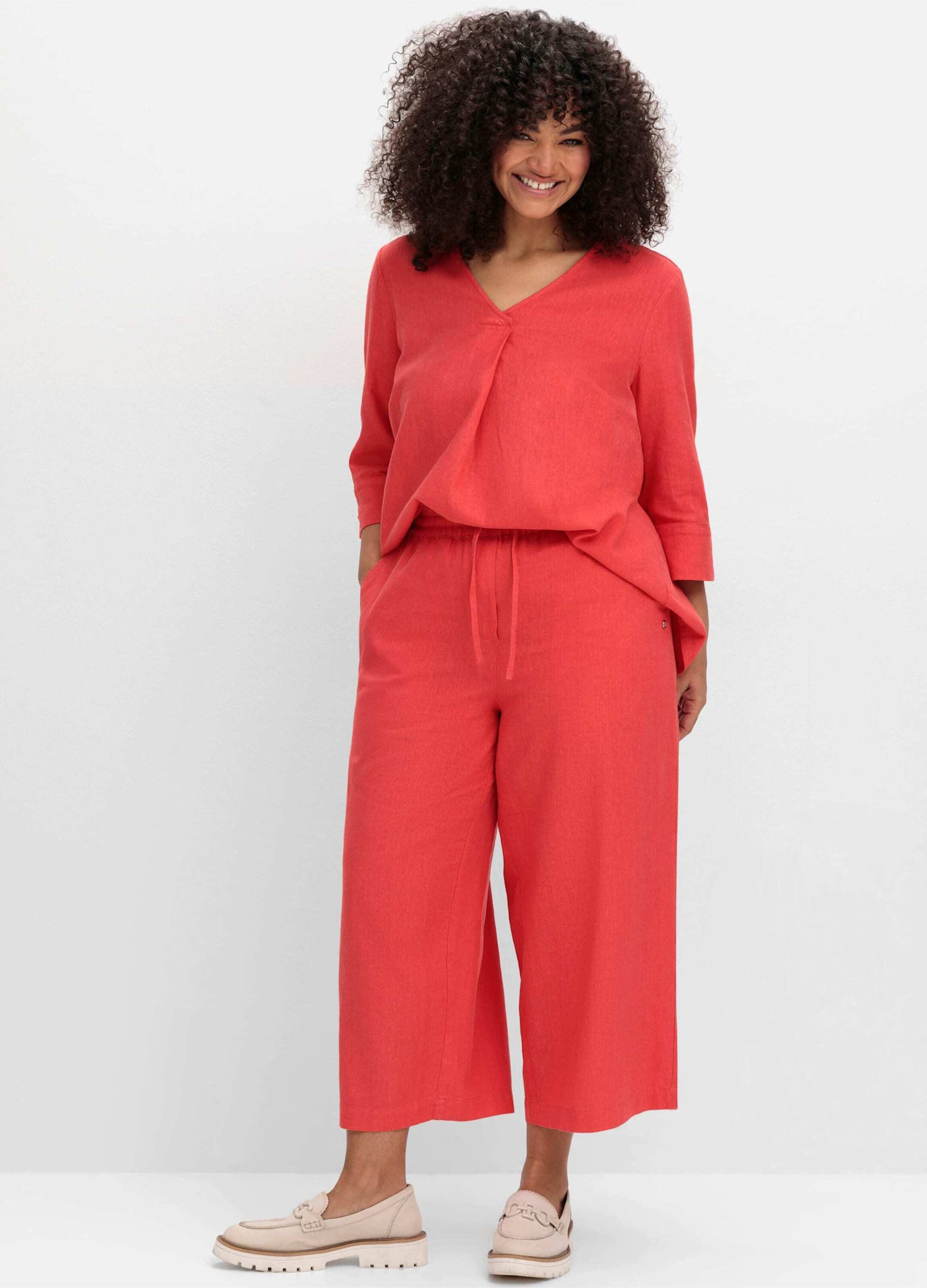 Sheego Klassische Bluse Tunika 3/4-Arm günstig online kaufen