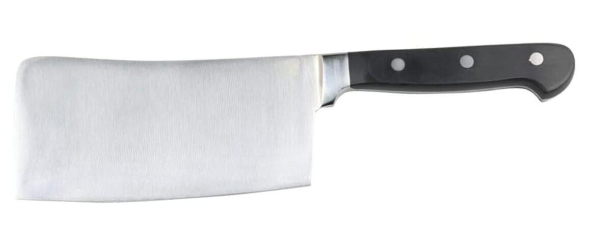 KESPER® Hackmesser Hackmesser, Edelstahlklinge, Kunststoffgriff, 16,5 cm Klinge