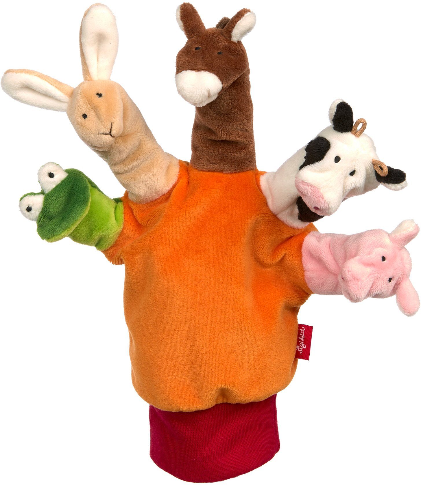 Sigikid Handpuppe My Little Theatre, Tiere, für Kasperle- oder Puppentheate günstig online kaufen