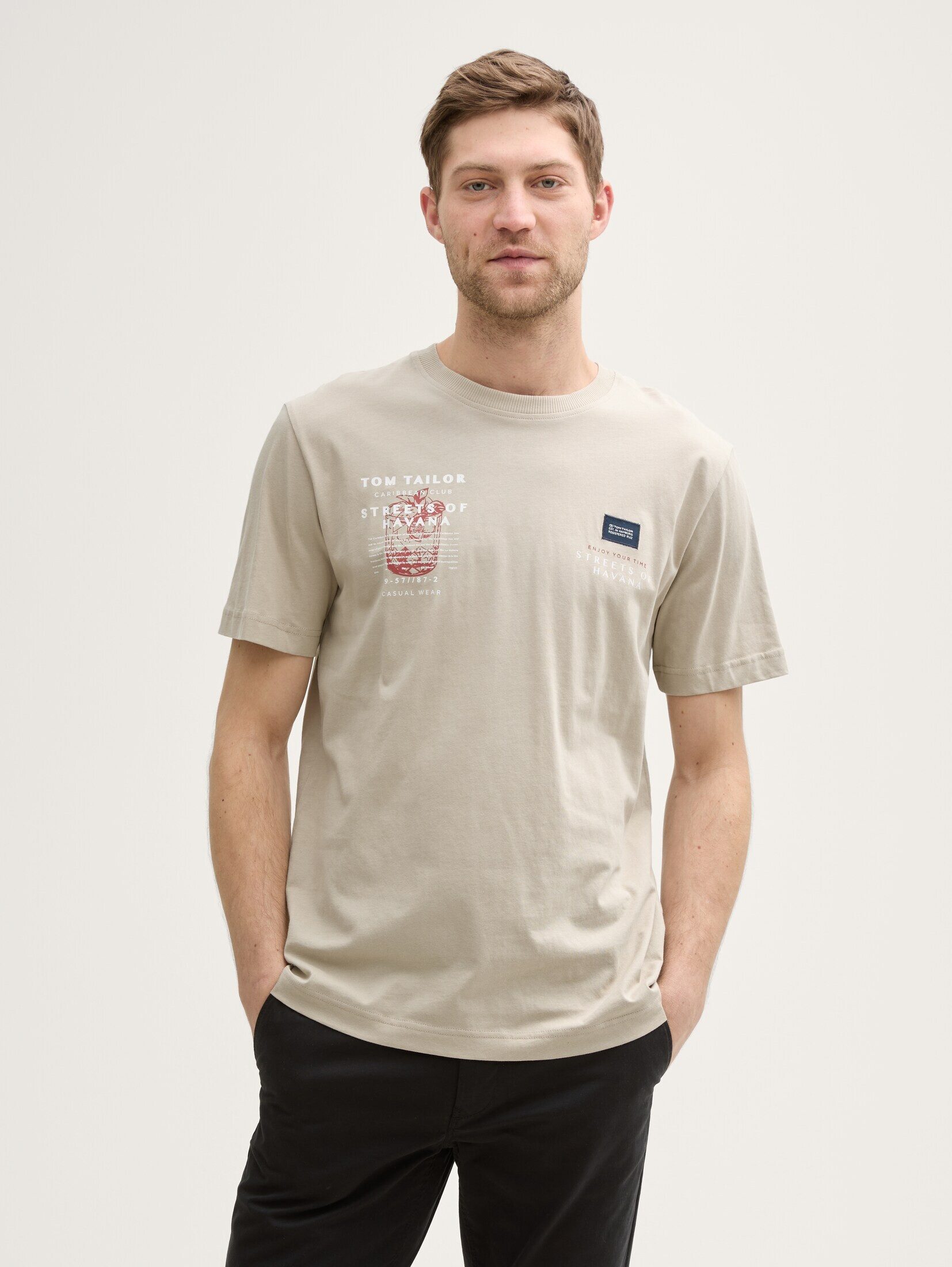 TOM TAILOR T-Shirt T-Shirt mit Print günstig online kaufen