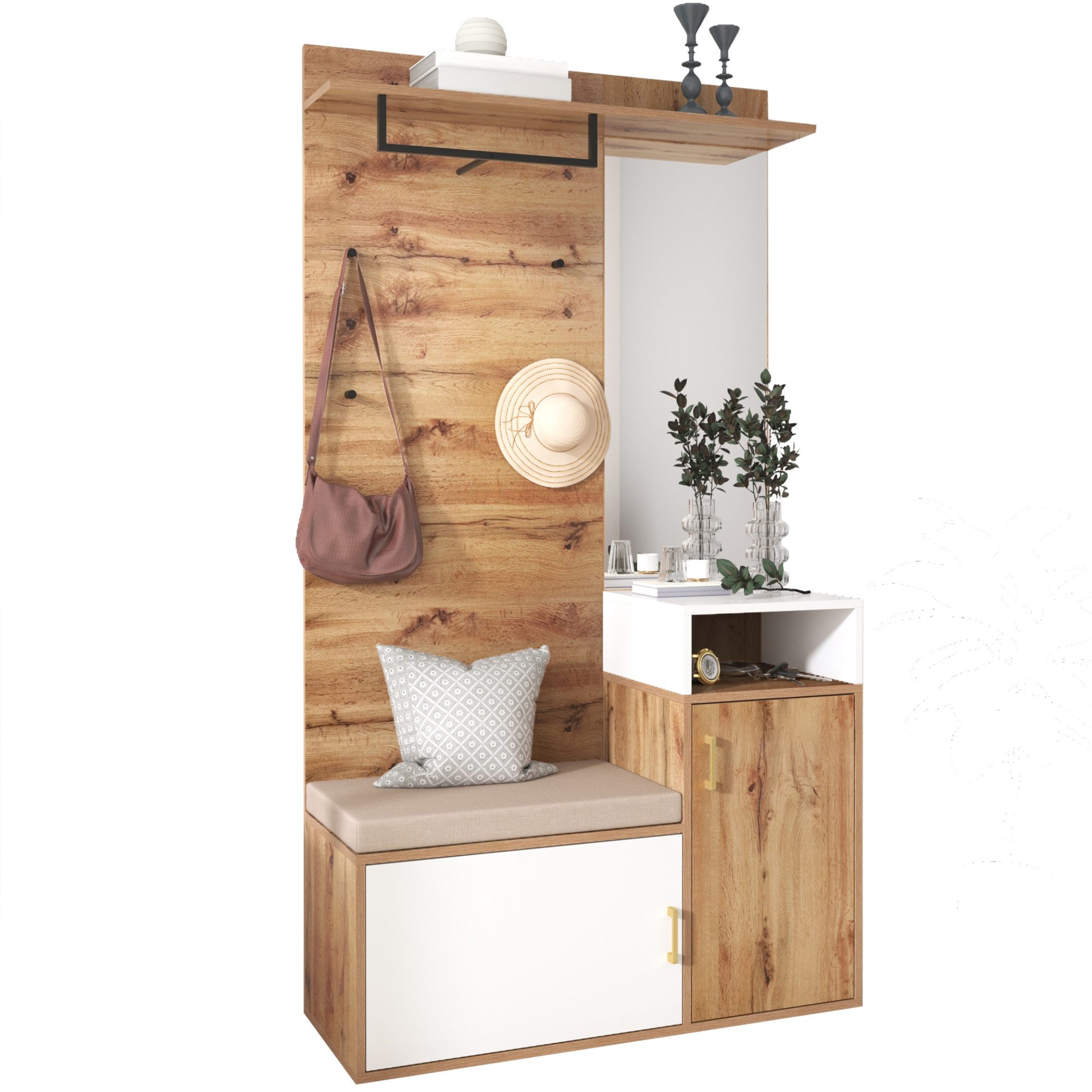 HAUSS SPOLE Garderoben-Set mit Spiegel, Schuhschrank, günstig online kaufen