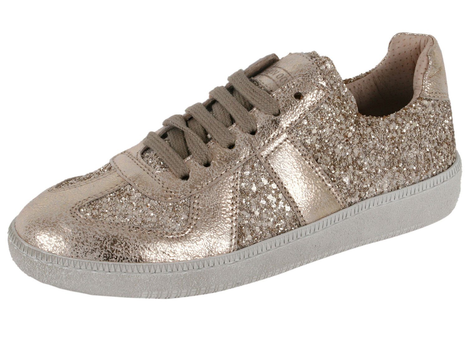 Momino 3285N Leder Sneakers Schuhe Halbschuhe für Teens Sneaker