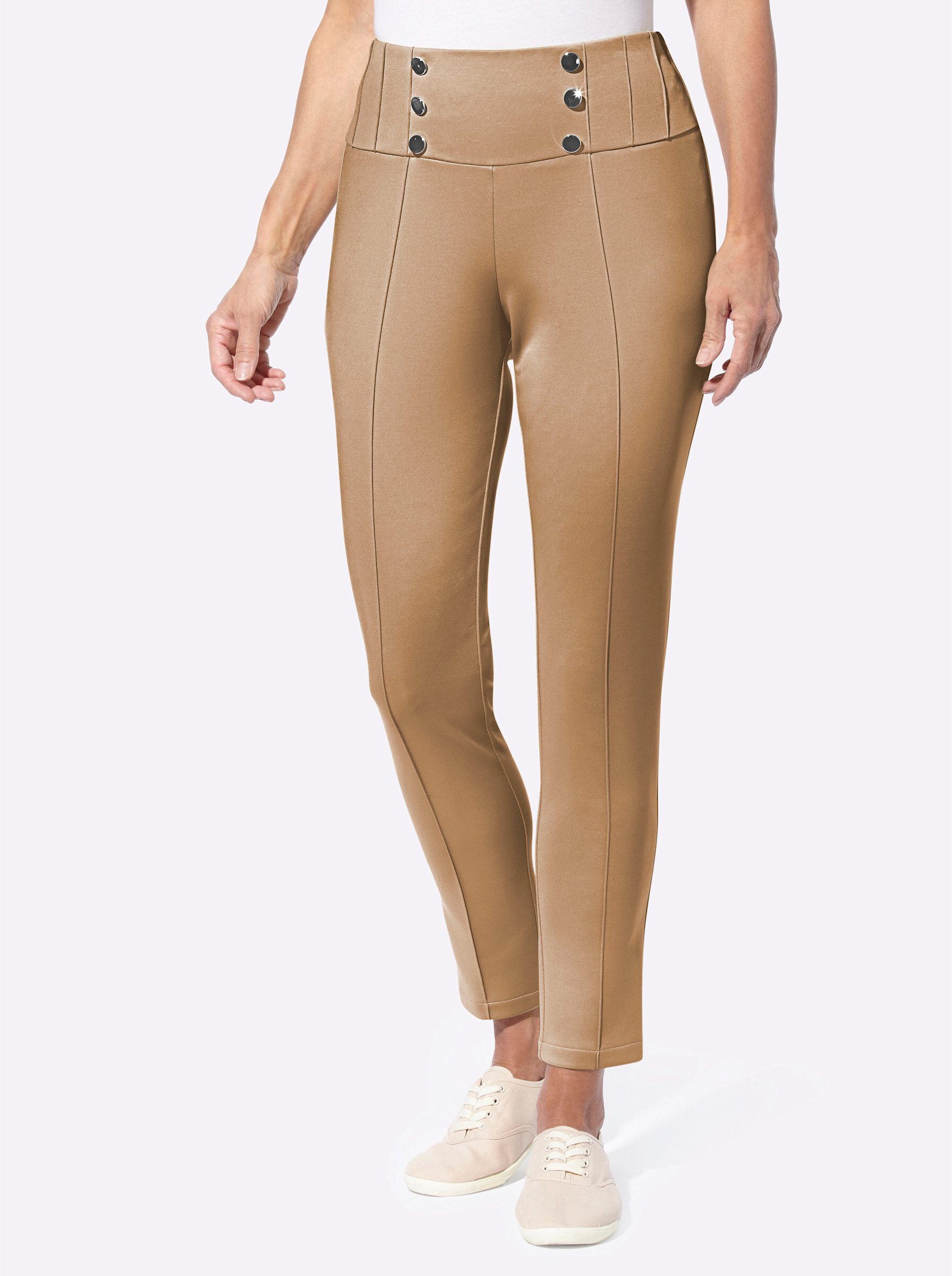 Sieh an! Jerseyhose Jerseyhose Innenbeinlänge ca. günstig online kaufen
