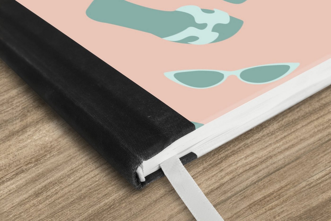 Thumbnail - MuchoWow Notizbuch Sommer - Flip-Flops - Rosa, Notebook, Notizblock a5, Tagebuch, Journal Liniert