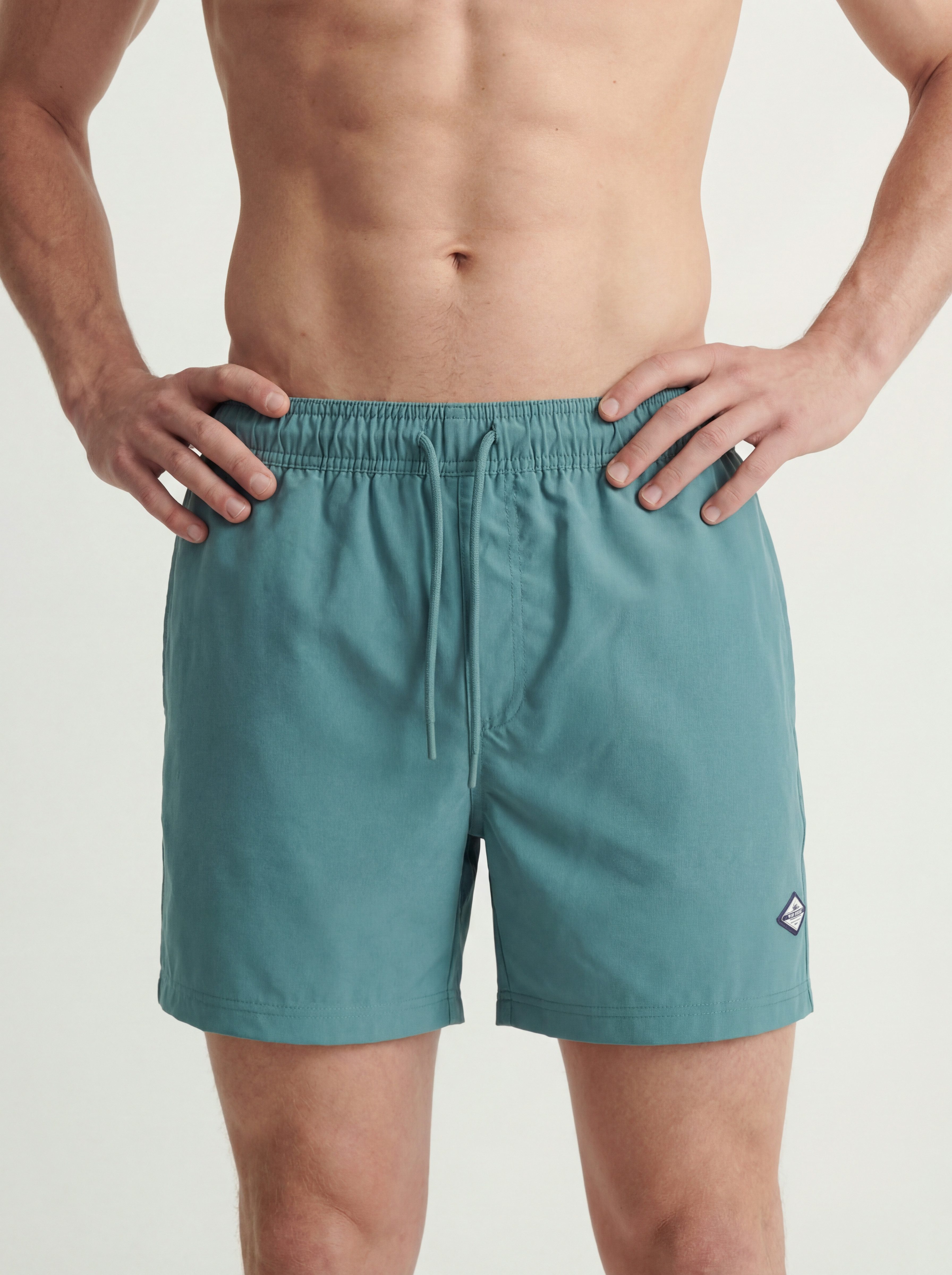 Badeshorts JPSTMAUI TROPIC SOLID SWIM SHORTS SN