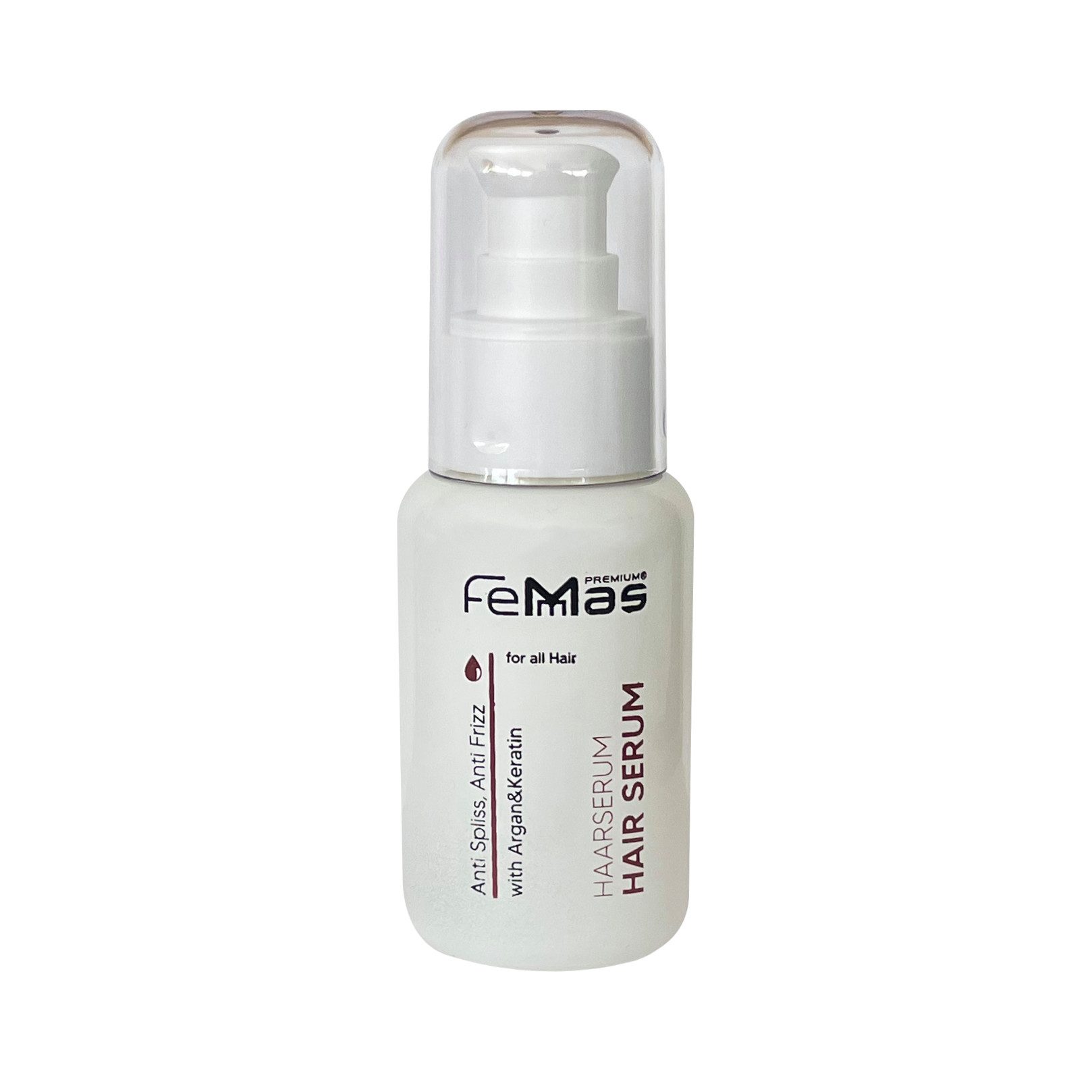 Femmas Premium Haarserum Femmas Haarserum Anti Spliss, Anti Frizz mit Argan & Keratin 50ml NEU!