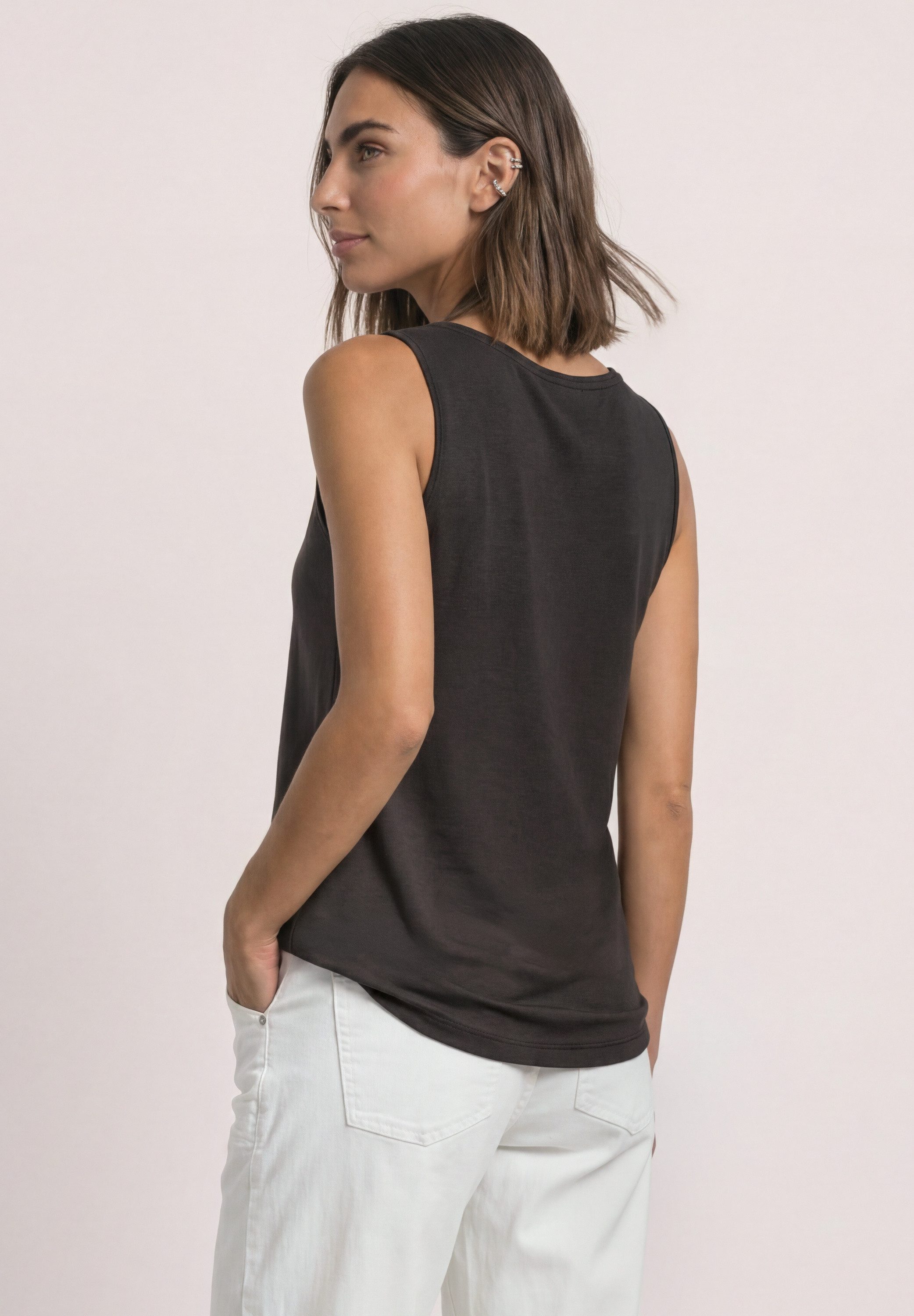 STREET ONE Tanktop Style Anni Sommer-Top mit Stretch
