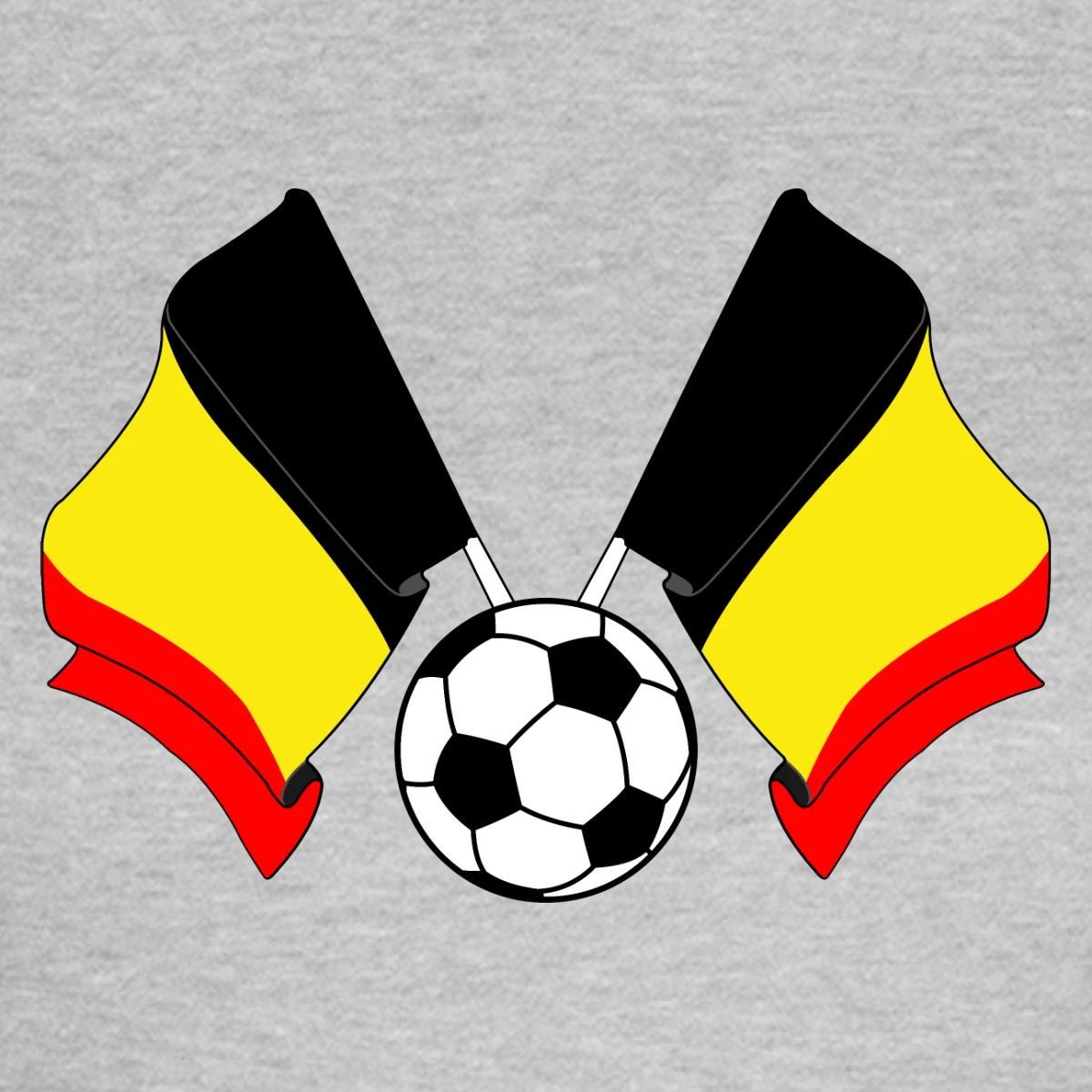 Spreadshirt T-Shirt Belgische Flaggen, Belgien Fußball Frauen T-Shirt (1-tlg) Slim Fit, fällt klein aus