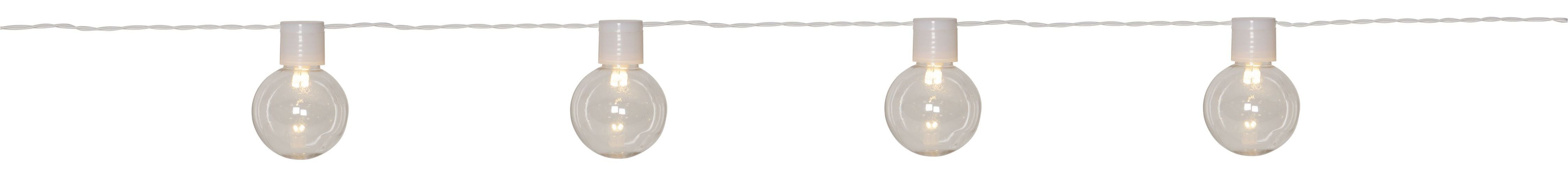 STAR TRADING LED-Lichterkette Partaj, 16-flammig, Kunststoff, ca. 4,50 m, outdoor, Vierfarb-Karton