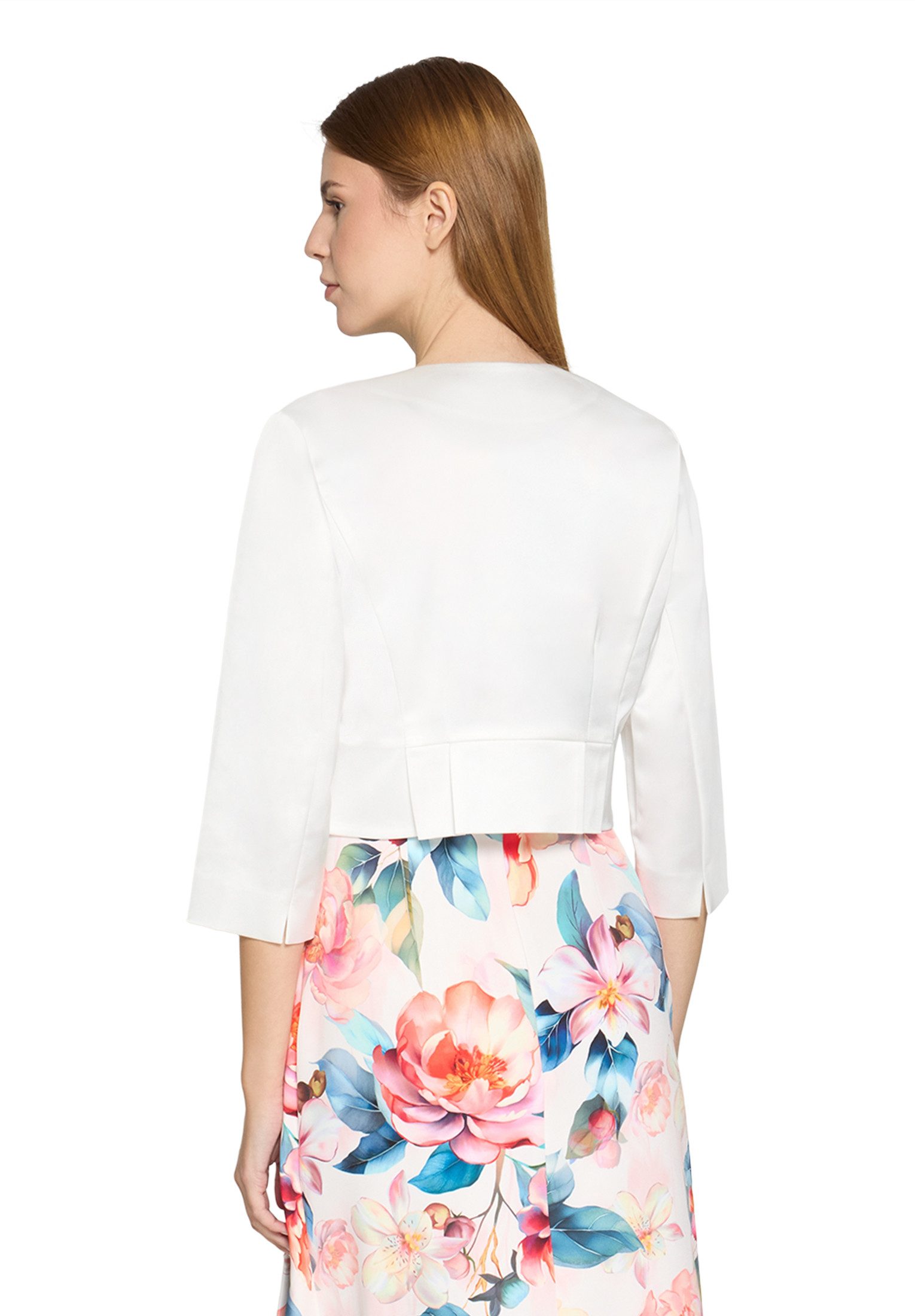 Vera Mont Bolerojacke Damen mit Kellerfalten