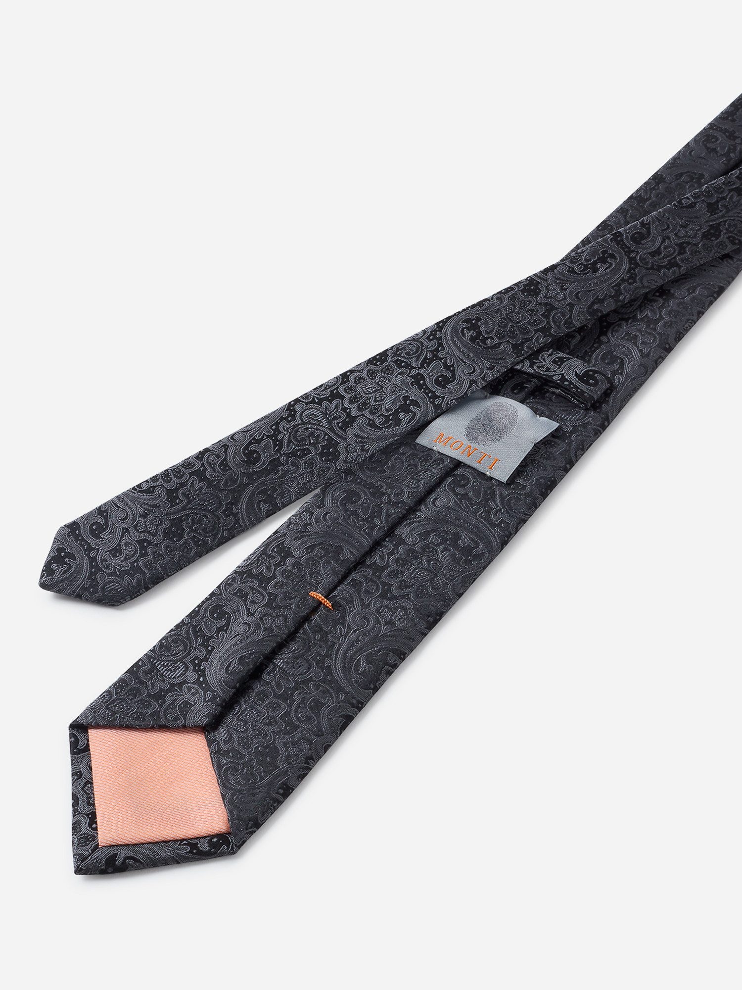 MONTI Krawatte LUAN aus 100 % Seide – mit edlem Paisley-Muster für festliche Anlässe