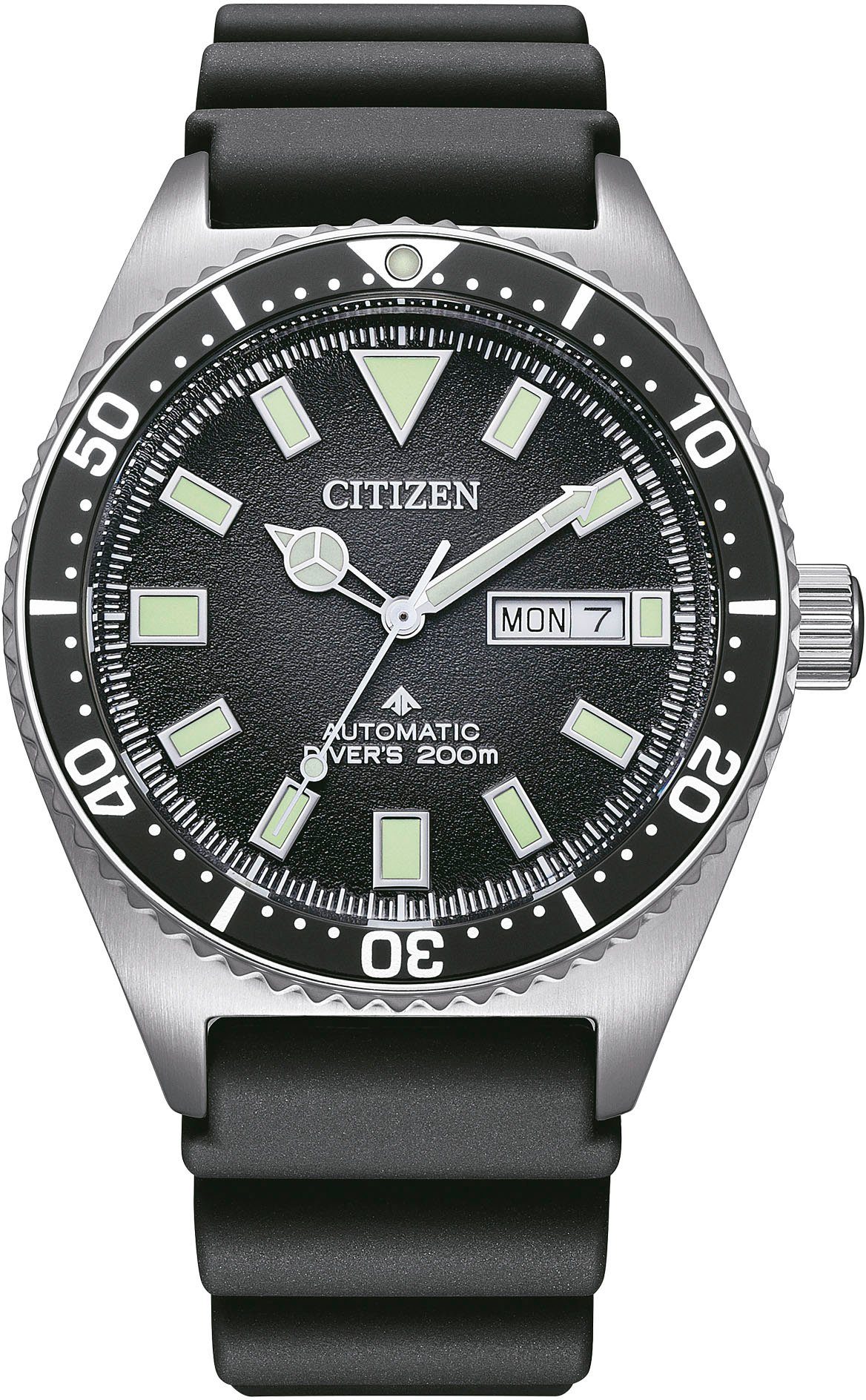 Citizen Taucheruhr NY0120-01EE, Armbanduhr, Herrenuhr, Automatik