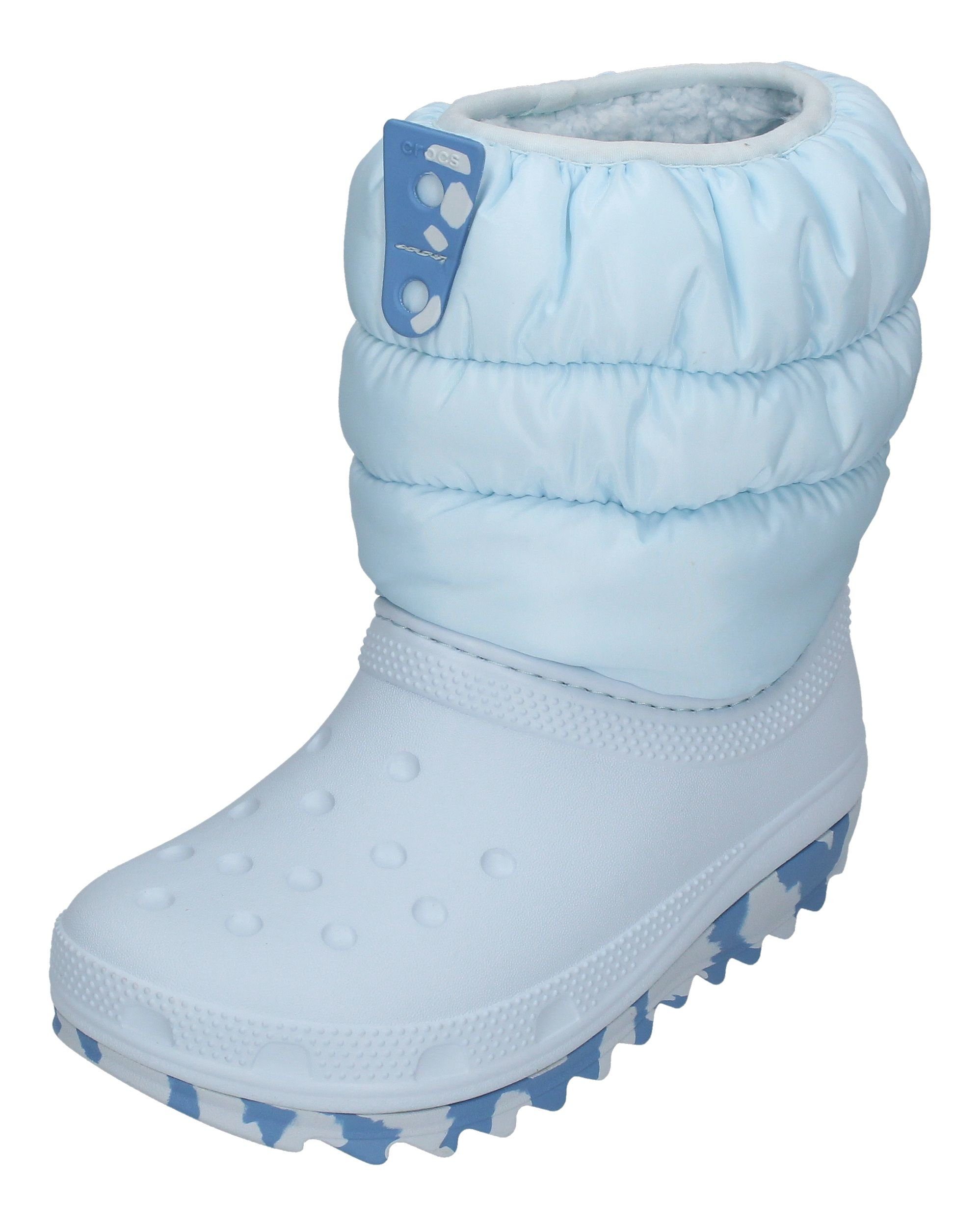 Crocs Classic Neo Winterstiefel 207275-4JQ Mineral Boot Blue Puff
