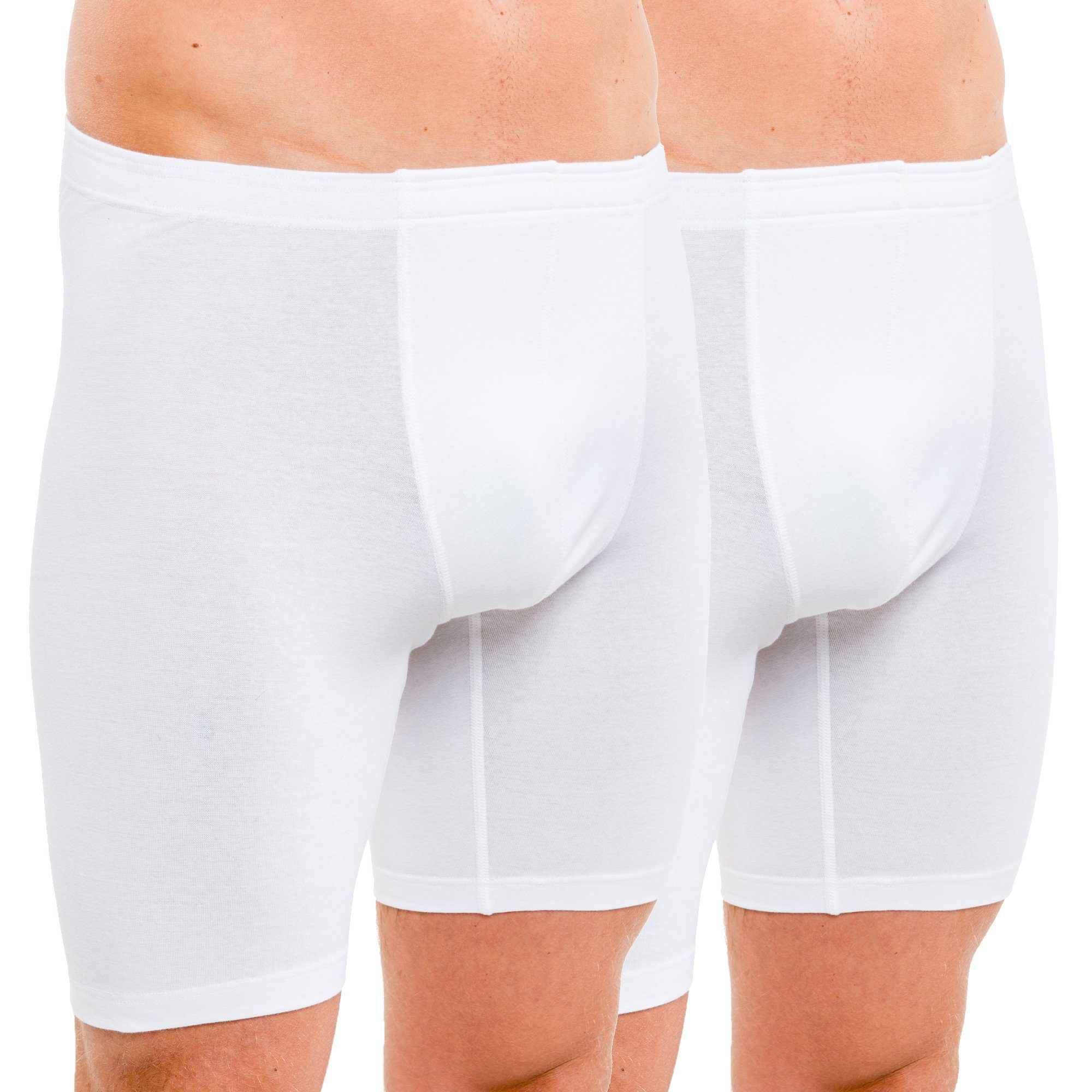 HERMKO Langer Boxer 8955 2er Pack Herren Longpant aus Baumwolle/Elastan günstig online kaufen