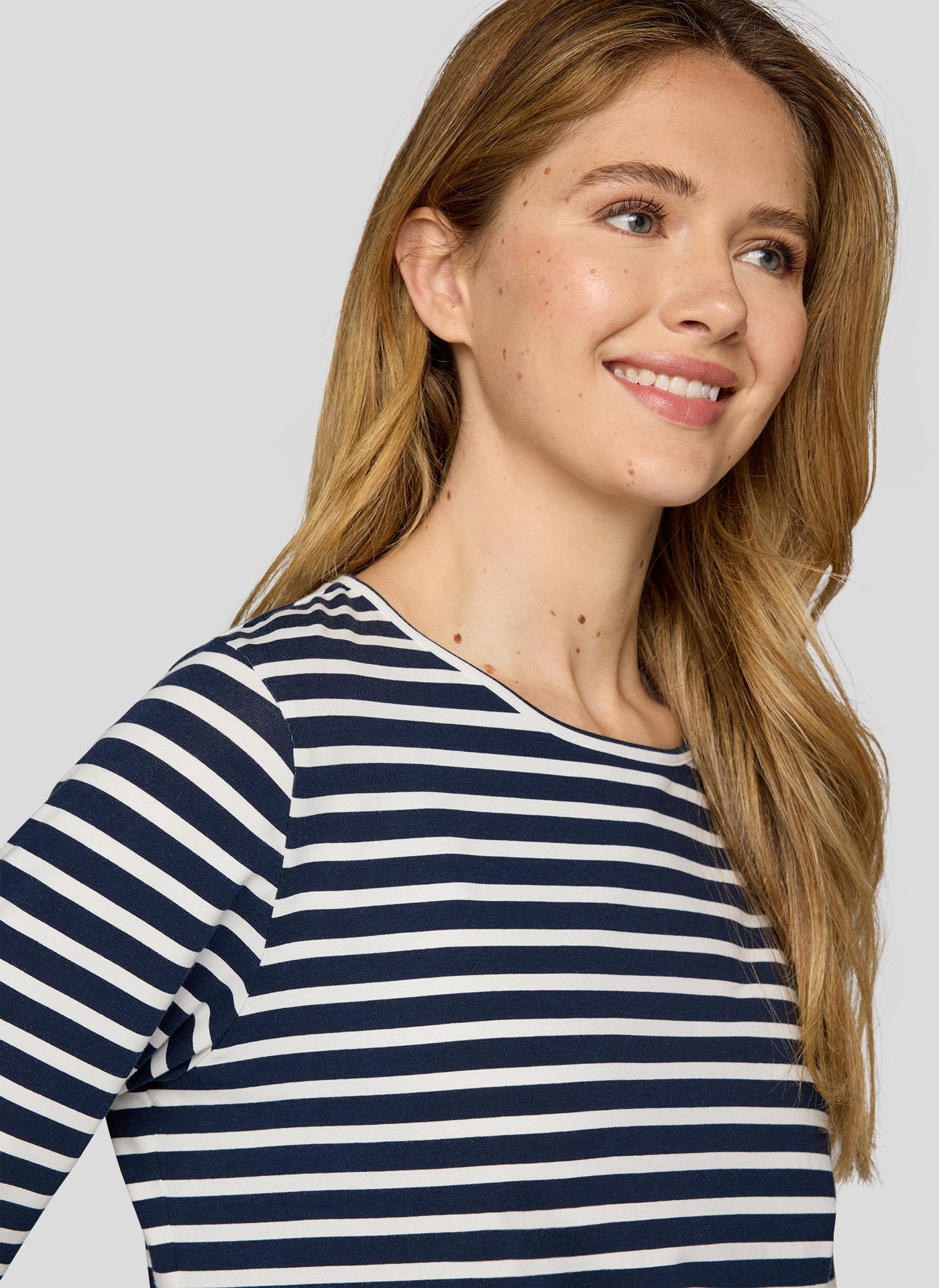 Rabe 3/4-Arm-Shirt in Streifen-Optik – Bild 3 von 5