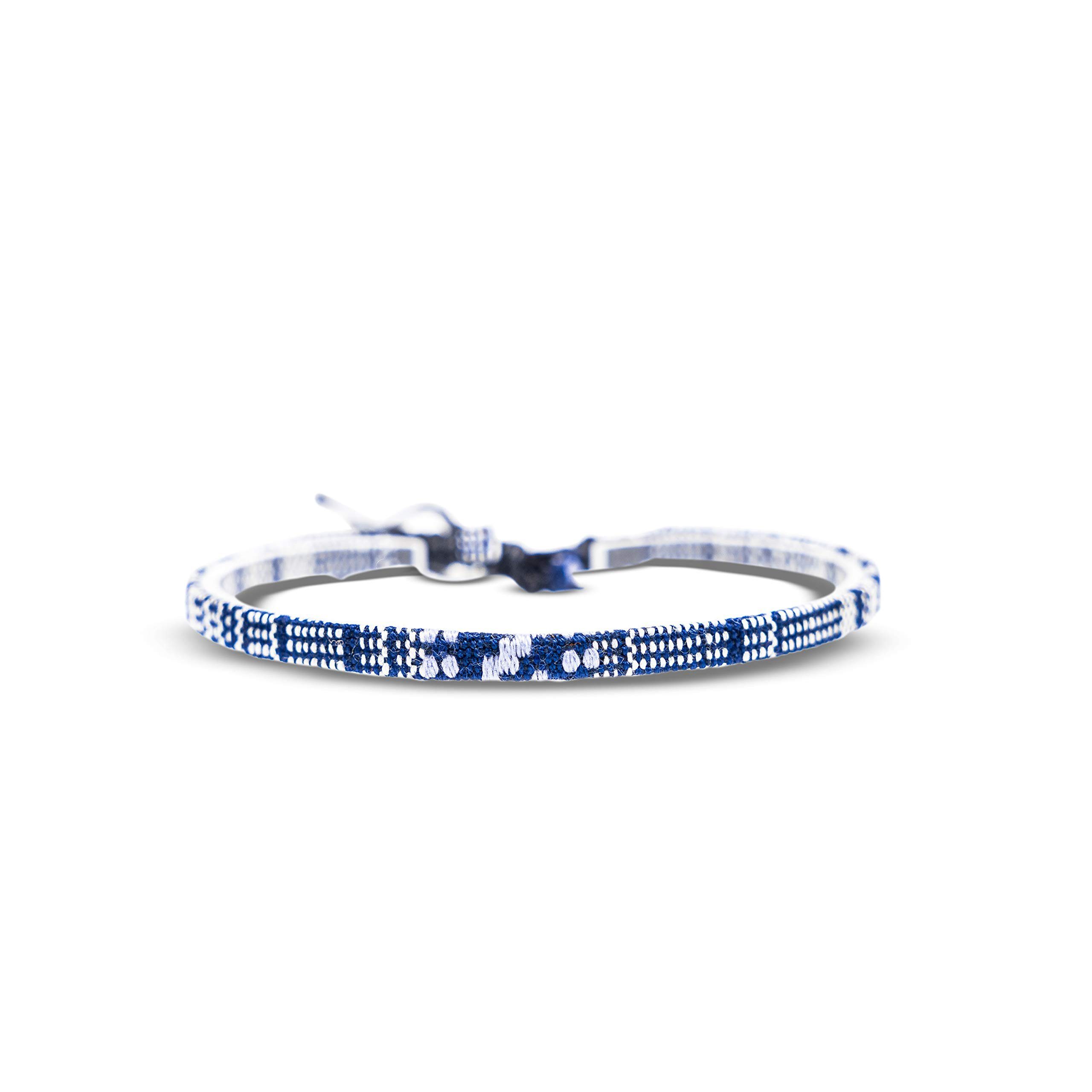 Made by Nami Freundschaftsarmband Boho Surfer Strand Festival Accessoires, Ethno Hippie Style 100% Wasserfest Verstellbar