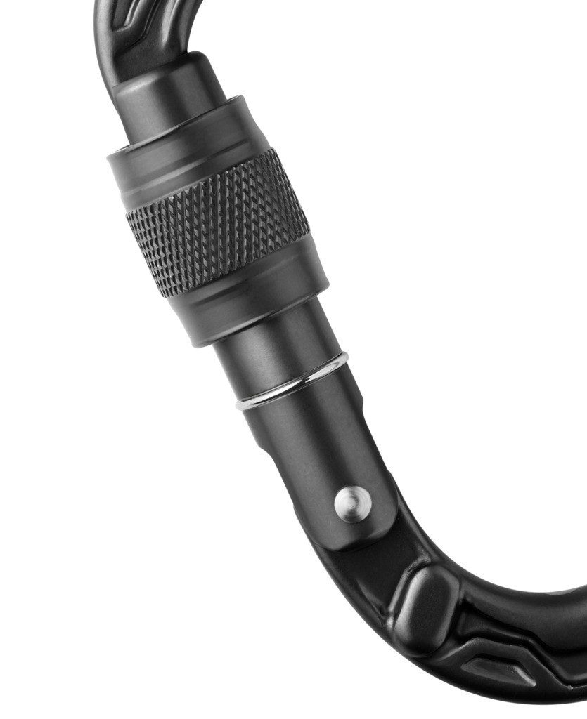 Edelrid Karabiner HMS Bullet Screw - Verschlusskarabiner - black