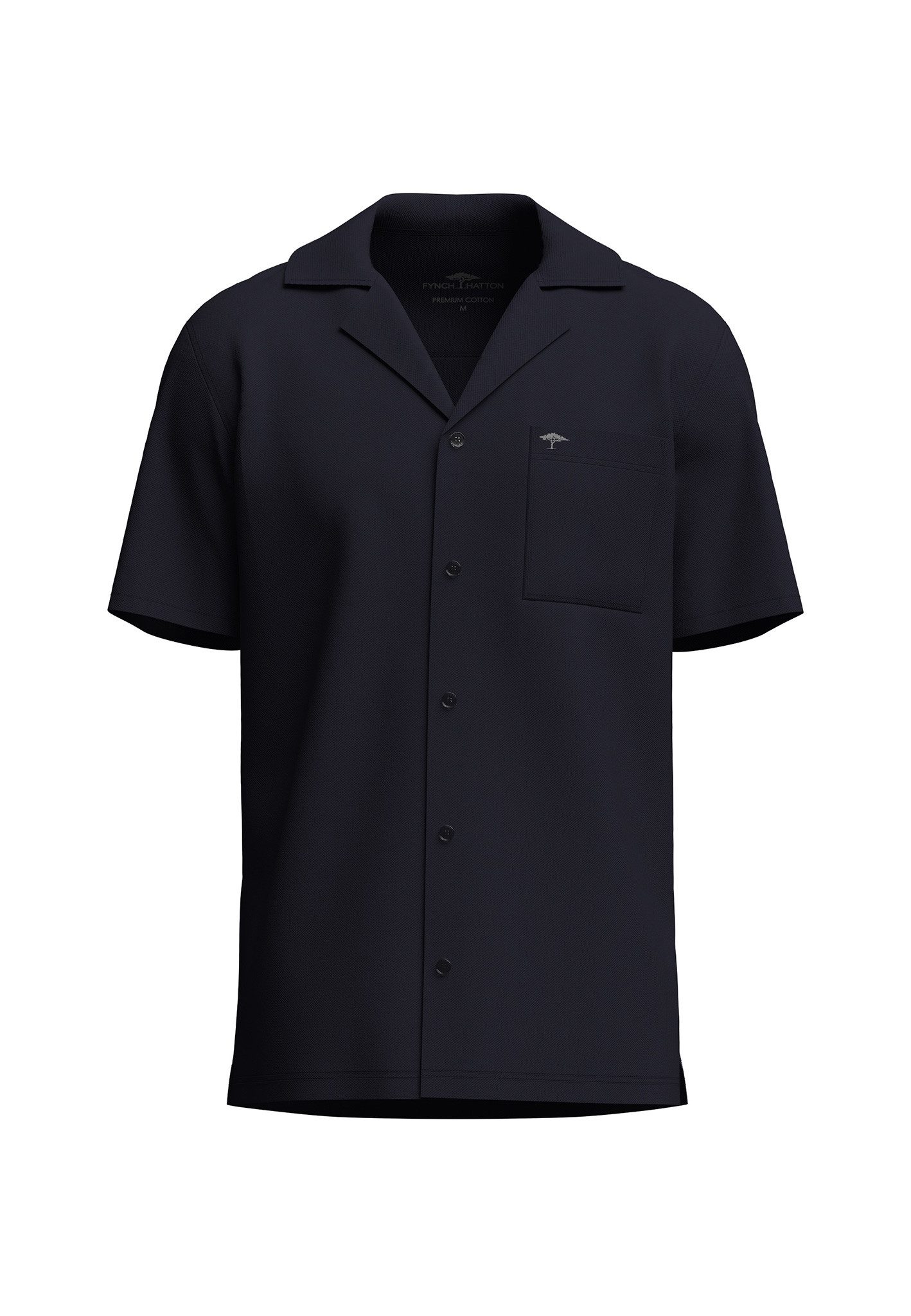 FYNCH-HATTON Shirtjacke mit Logo Stickerei günstig online kaufen