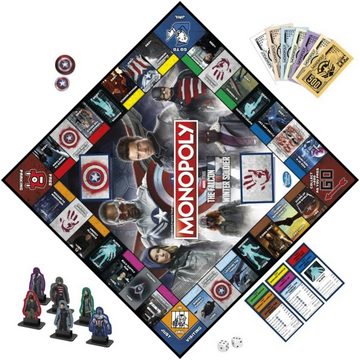 Hasbro Spiel, Brettspiel Monopoly - The Falcon and the Winter Soldier (englisch)
