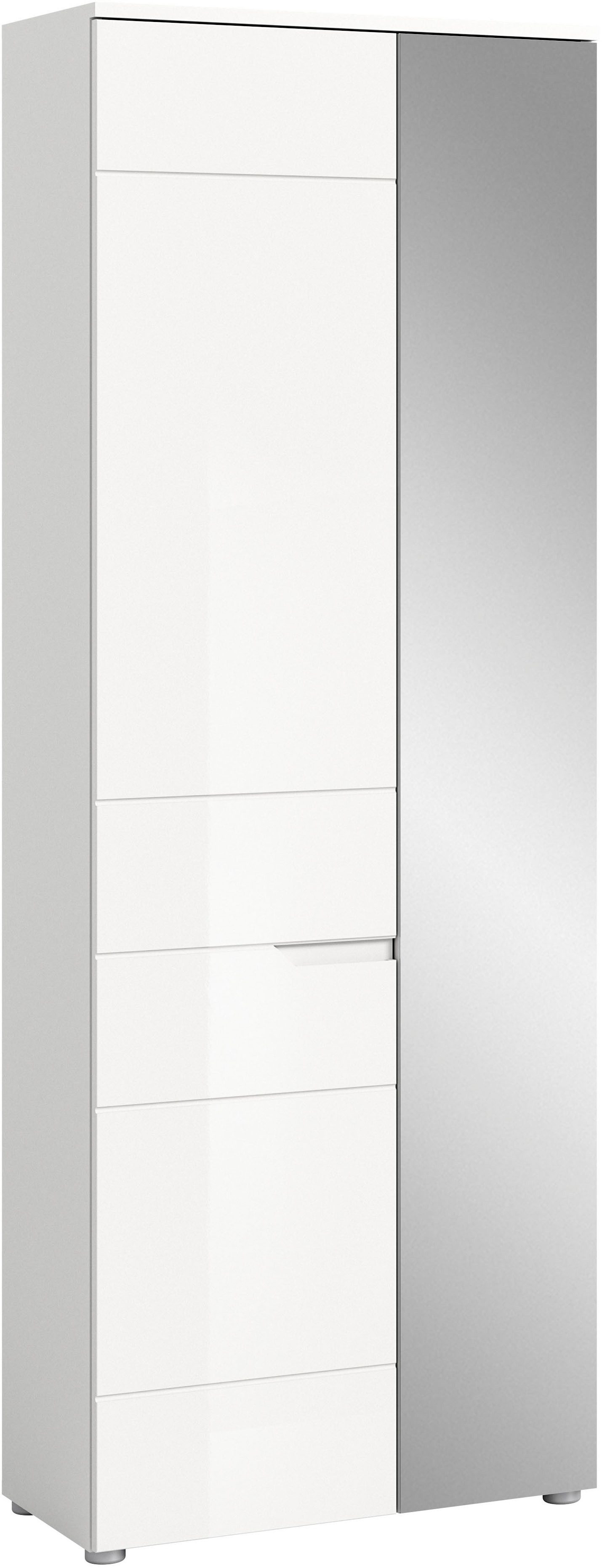 INOSIGN Garderobenschrank "CAPRI, Höhe 193cm, 2 Türen, Tür mit eingefasster günstig online kaufen