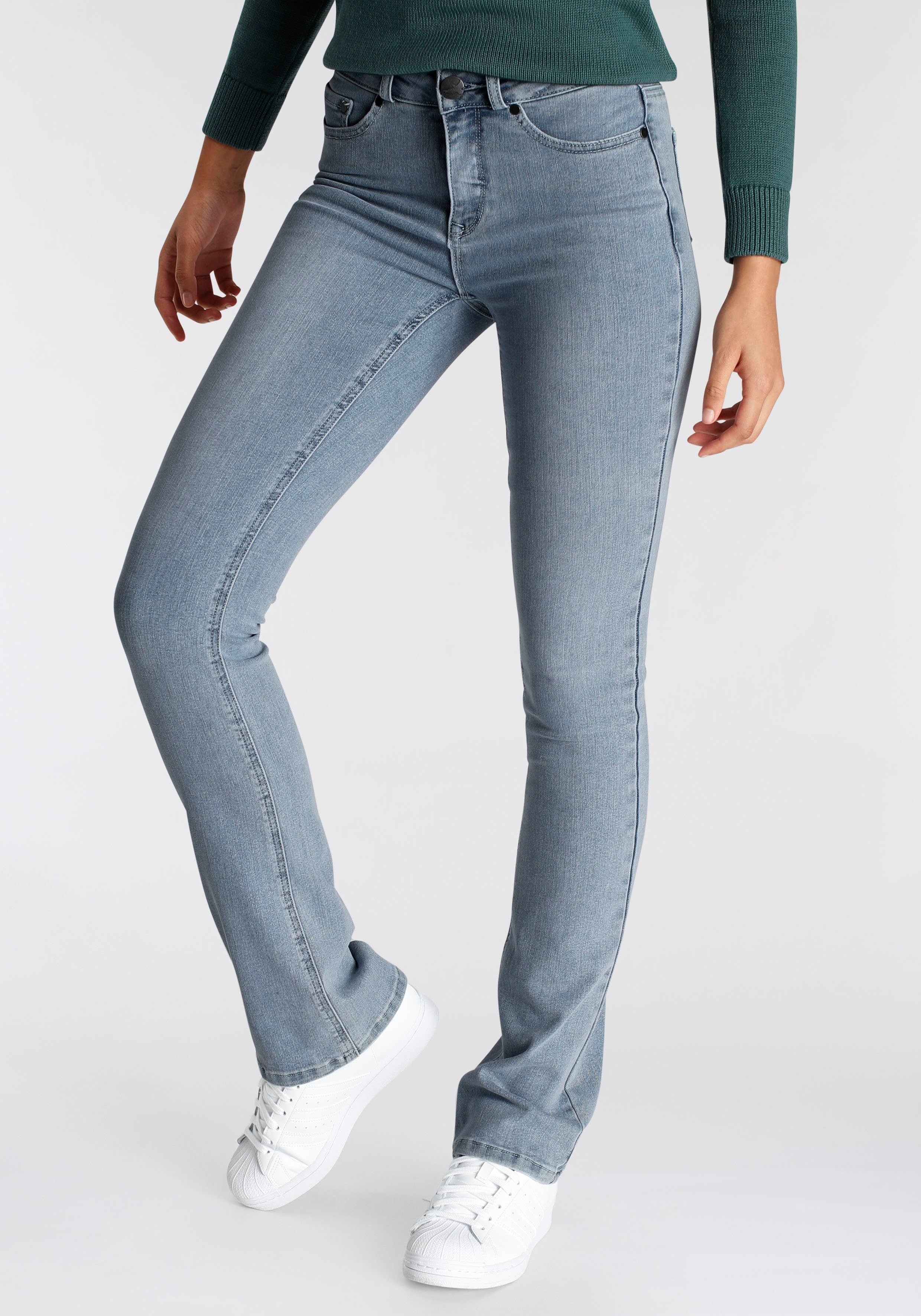 Arizona Bootcut-Jeans Ultra Soft High Waist