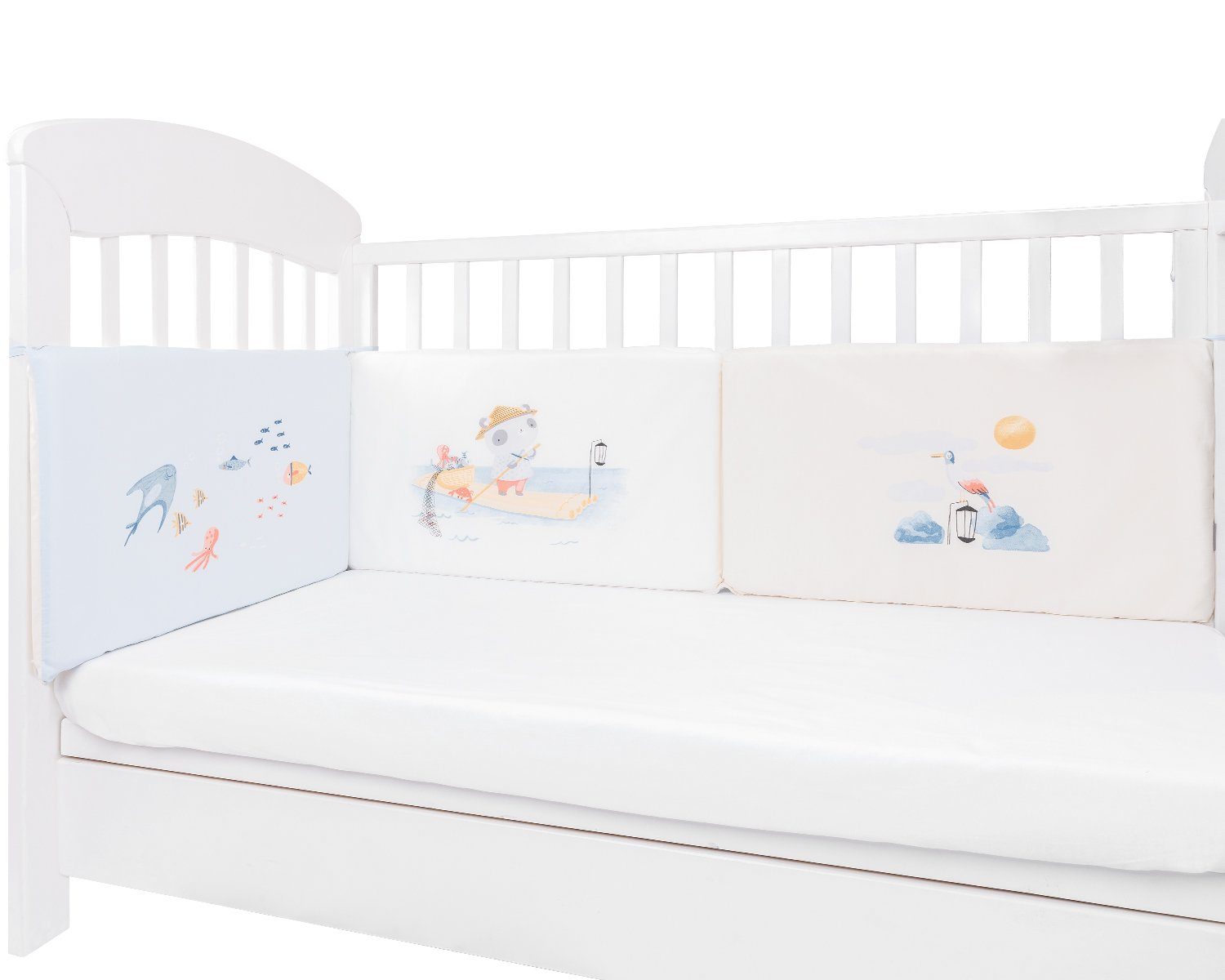 Bettnestchen Babybett Nestchen 120 x 60 cm