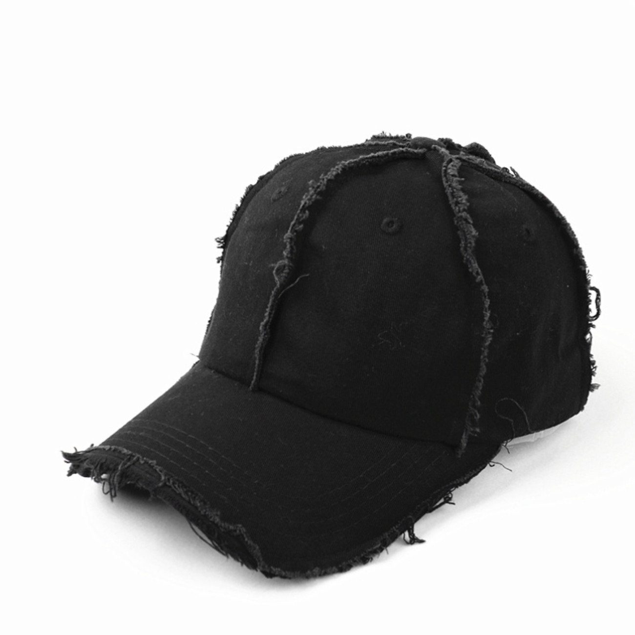 Union Reisen schwarz Baseball (1-St) mit Pelzrand Einfarbige Schirmmütze Cap